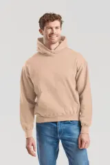 Sudadera con capucha de algodón para hombre