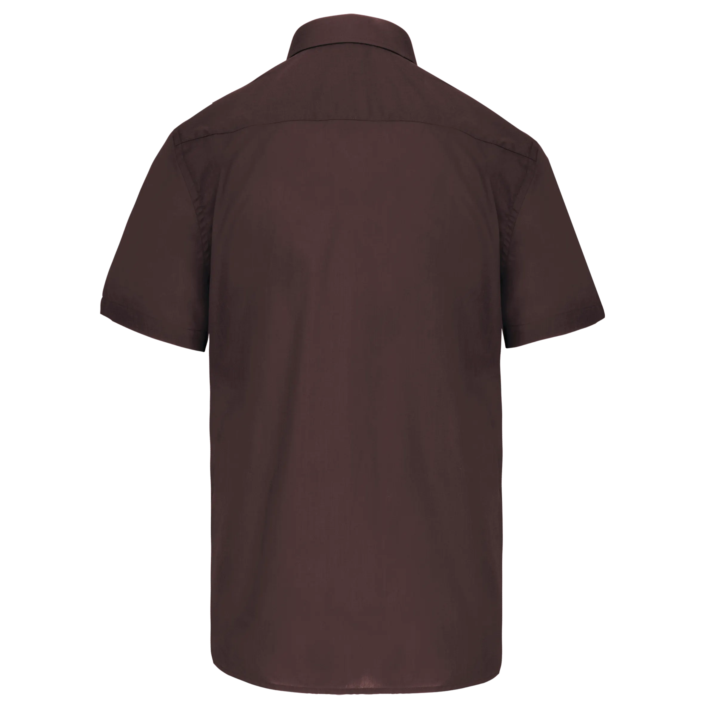 Camisa popelina de polialgodón manga corta de fácil cuidado hombre