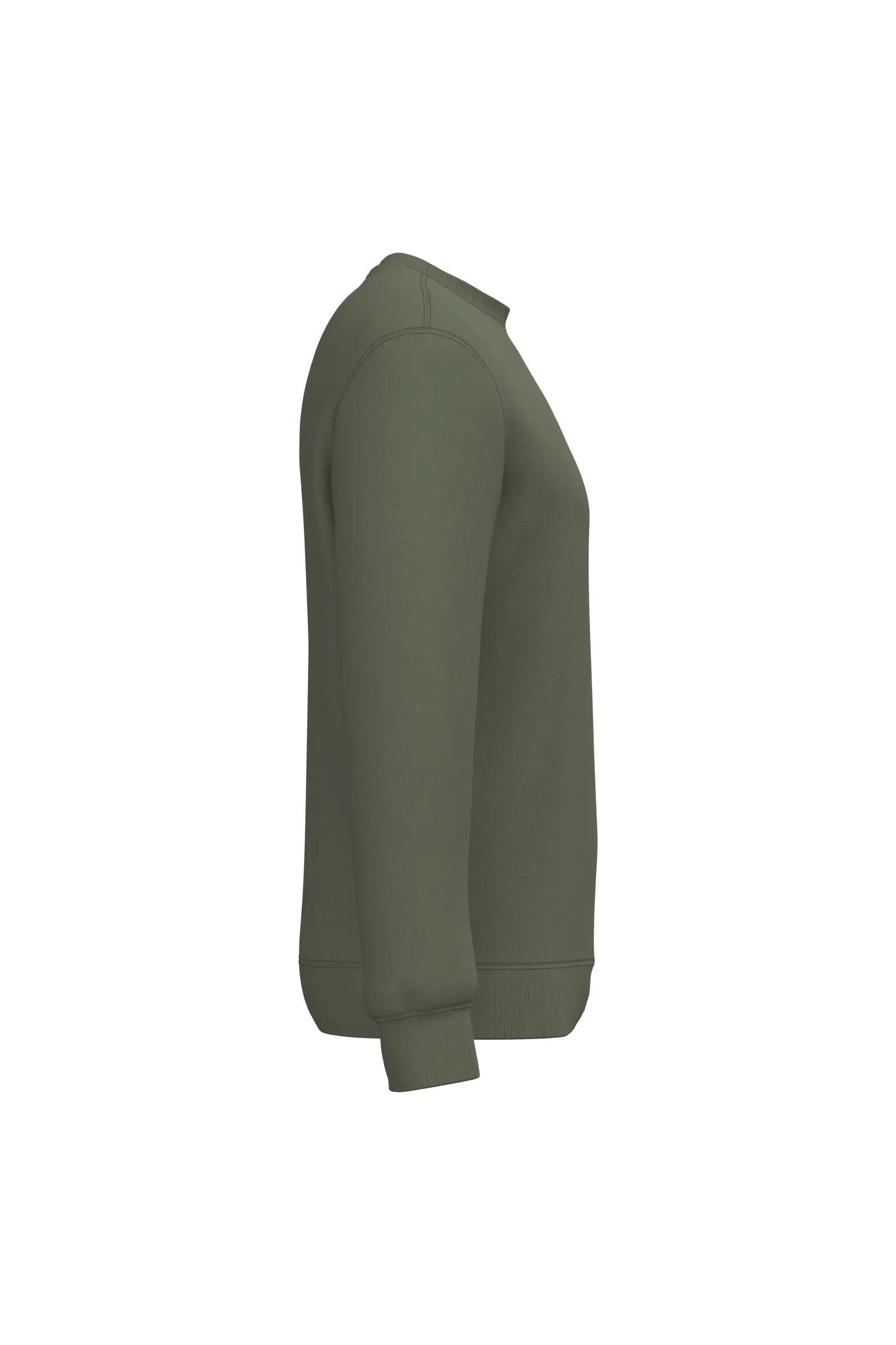Sudadera cuello redondo reciclada unisex
