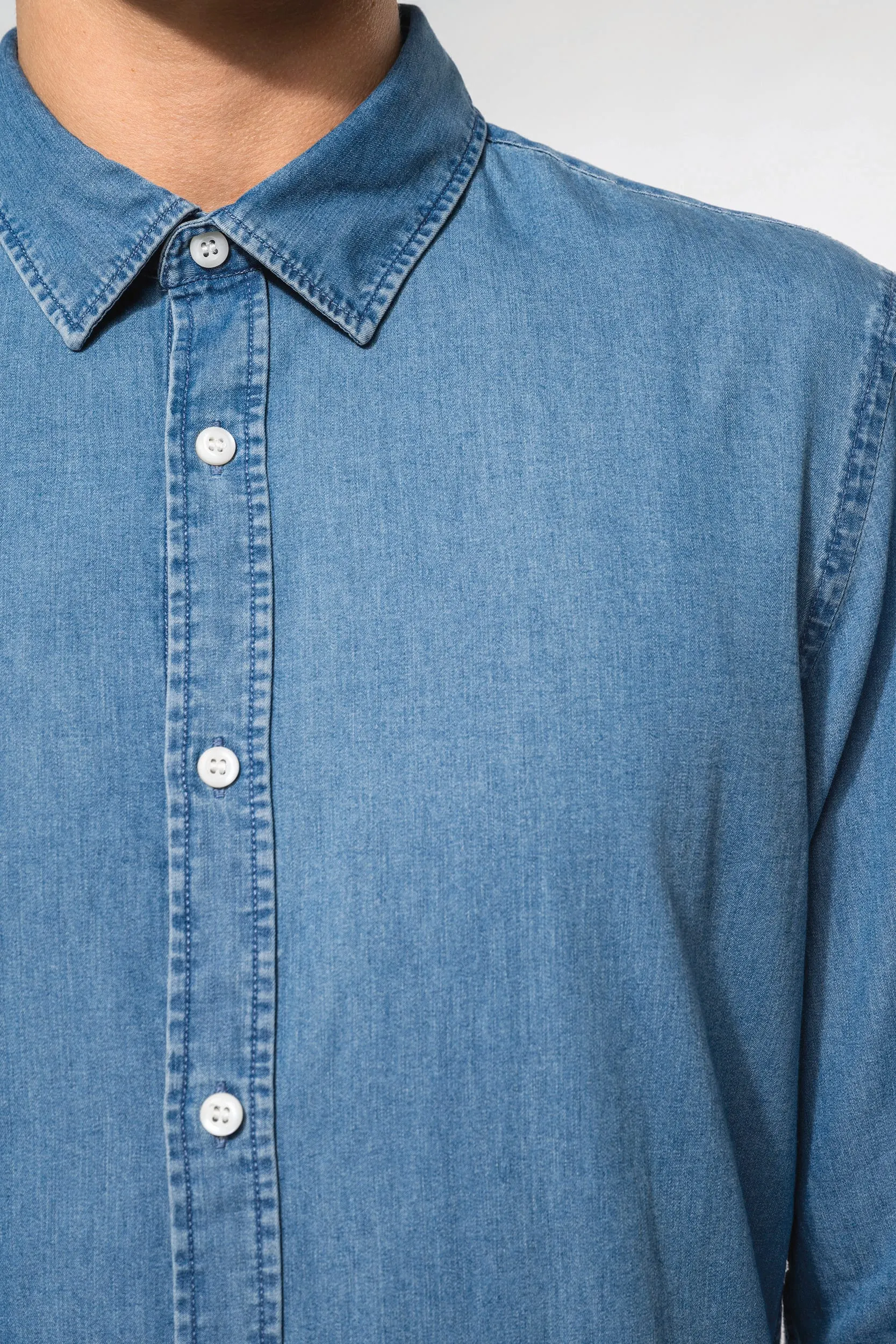 Camisa Denim hombre