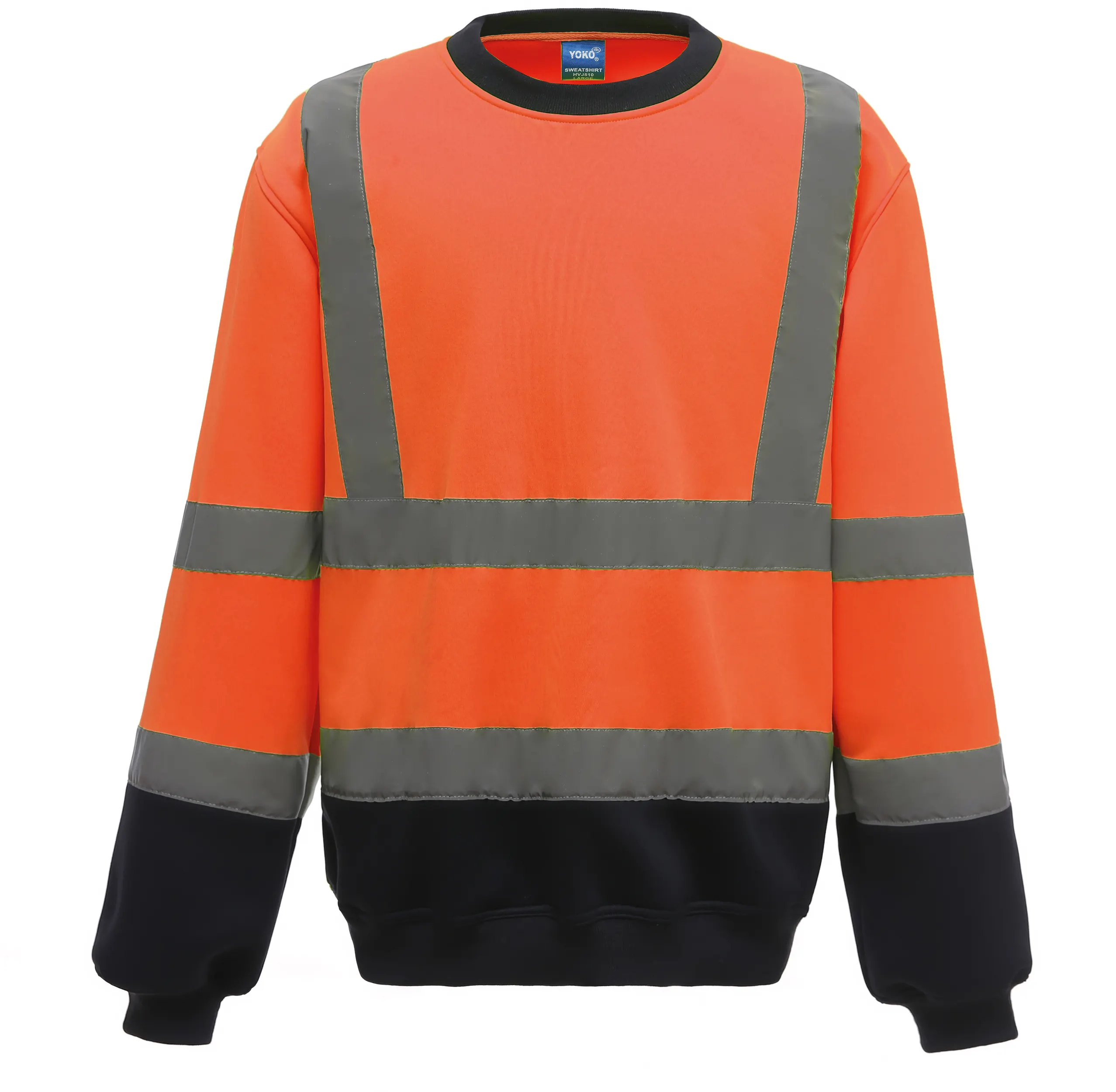 Sudadera Alta Visibilidad cuello redondo