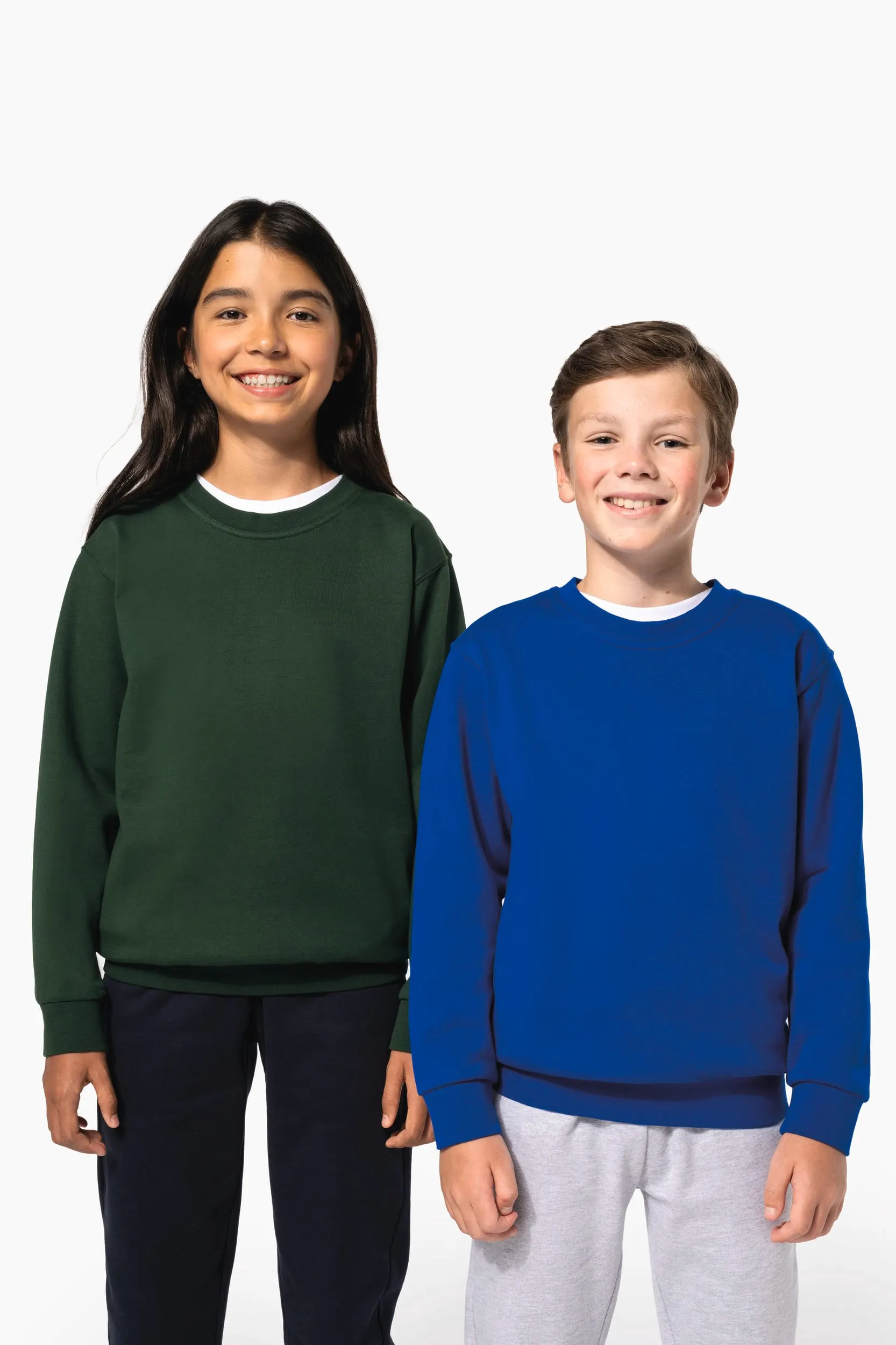 Sudadera cuello redondo infantil