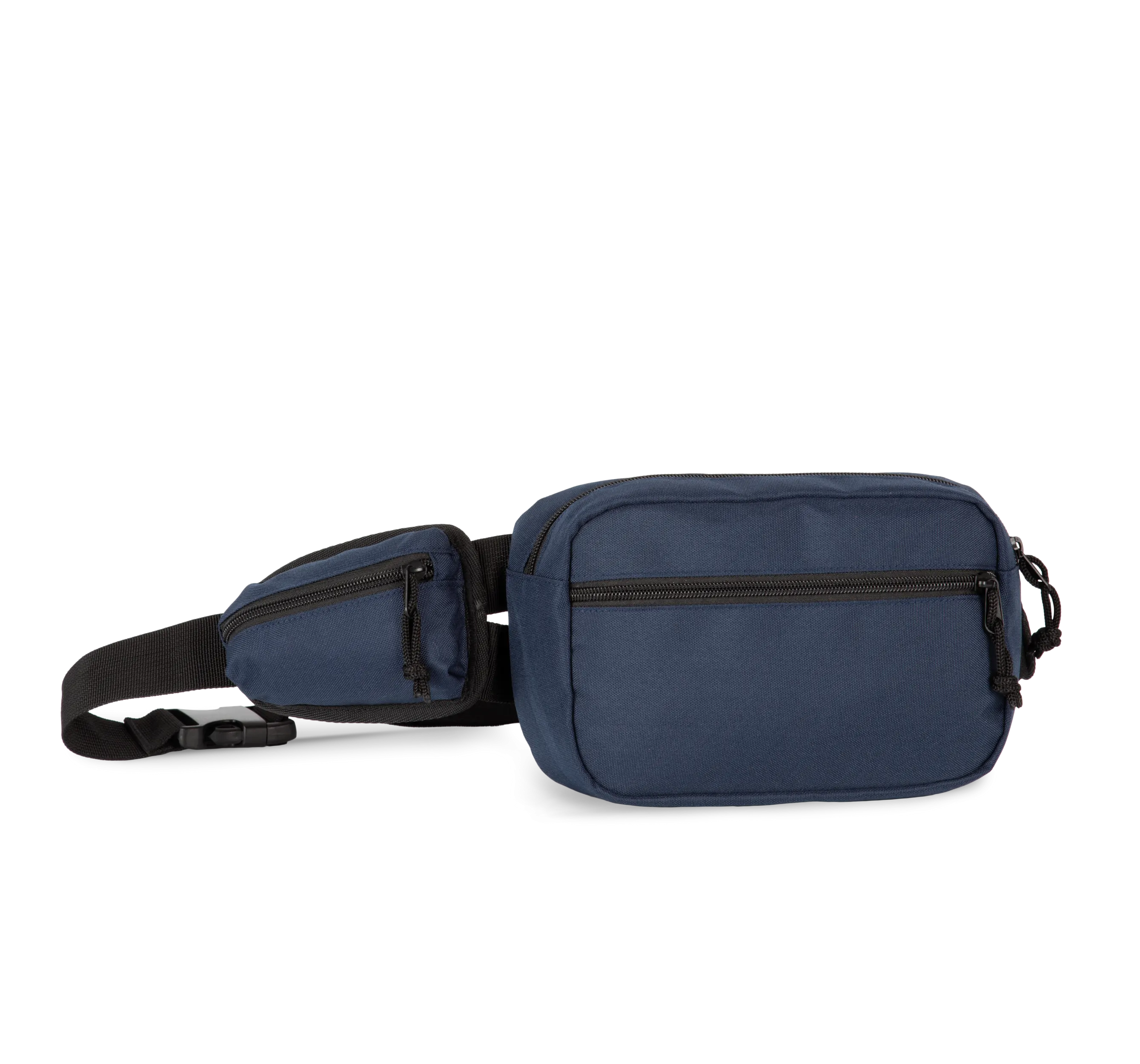 Riñonera grande reciclada con bolsillo lateral