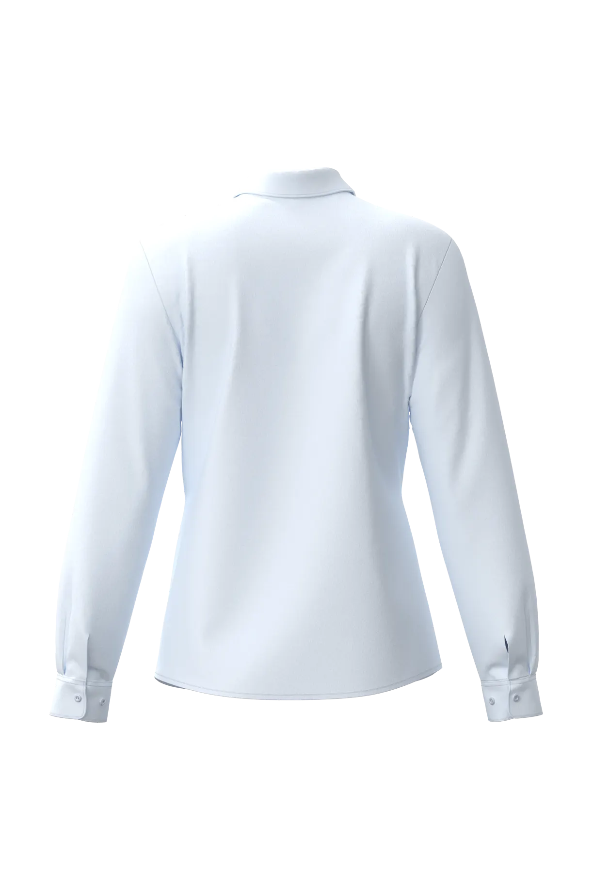 Camisa popelina de polialgodón de fácil cuidado para mujer