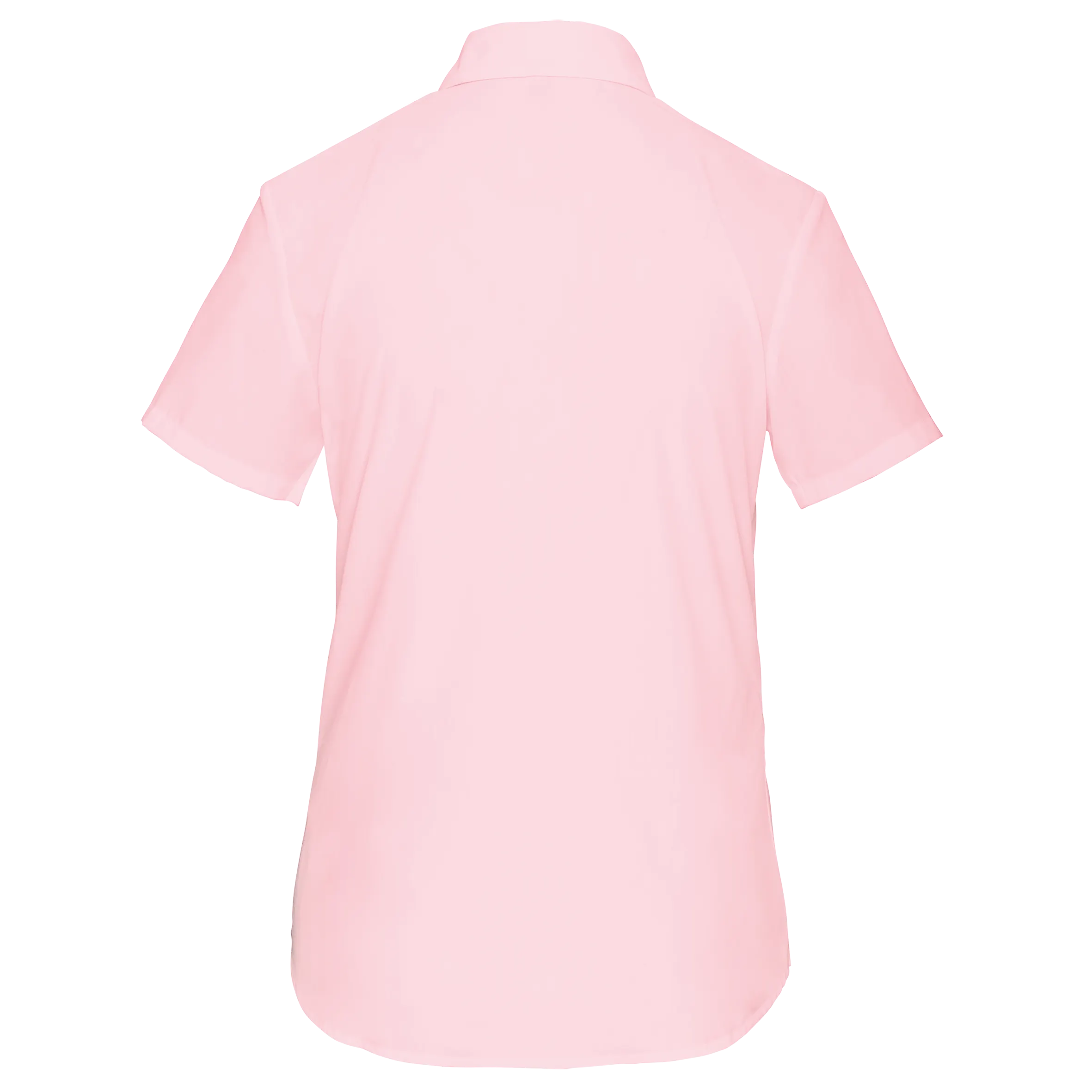 Camisa popelina de polialgodón manga corta de fácil cuidado mujer