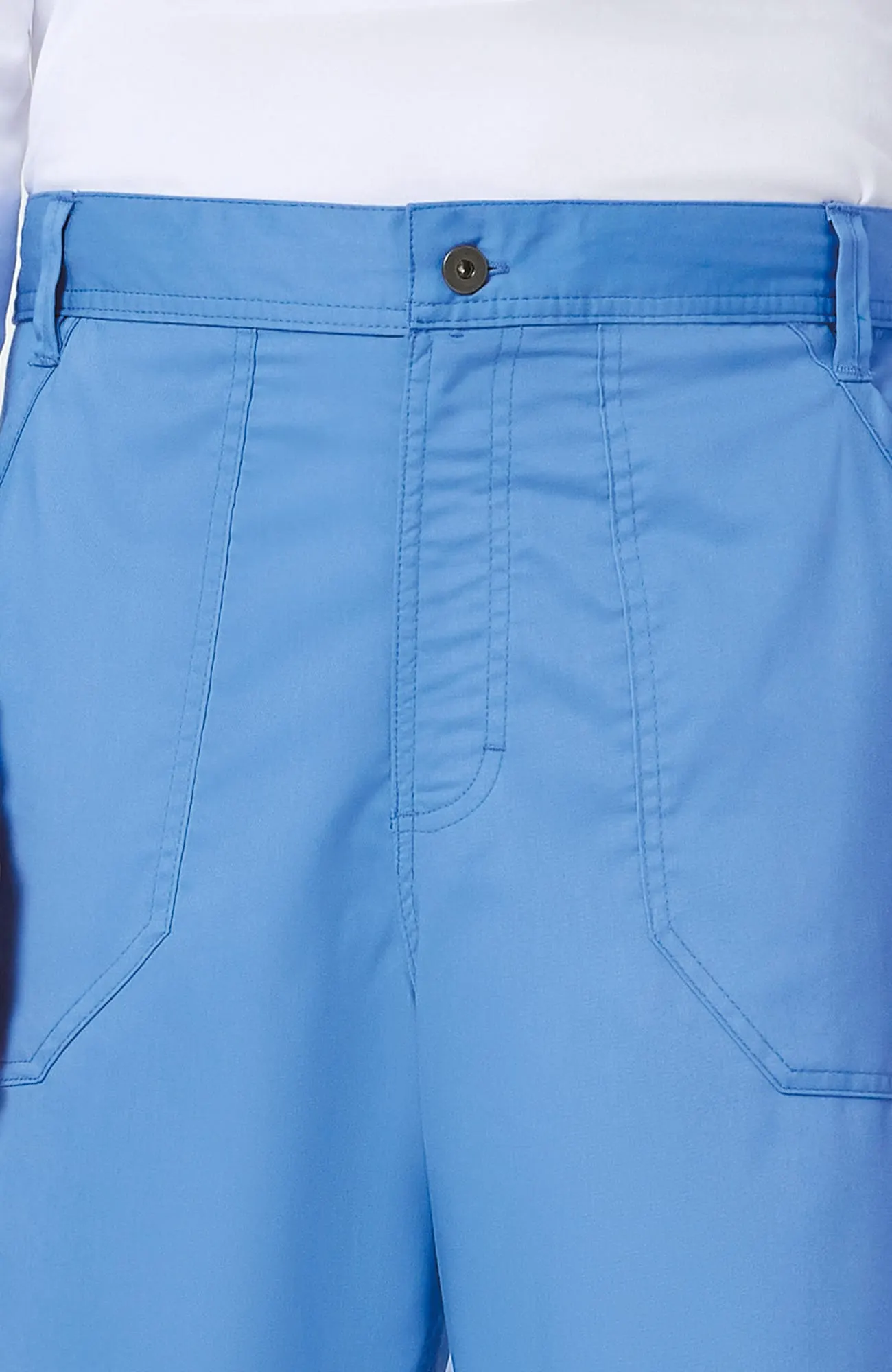 Pantalones tipo cargo con bragueta hombre