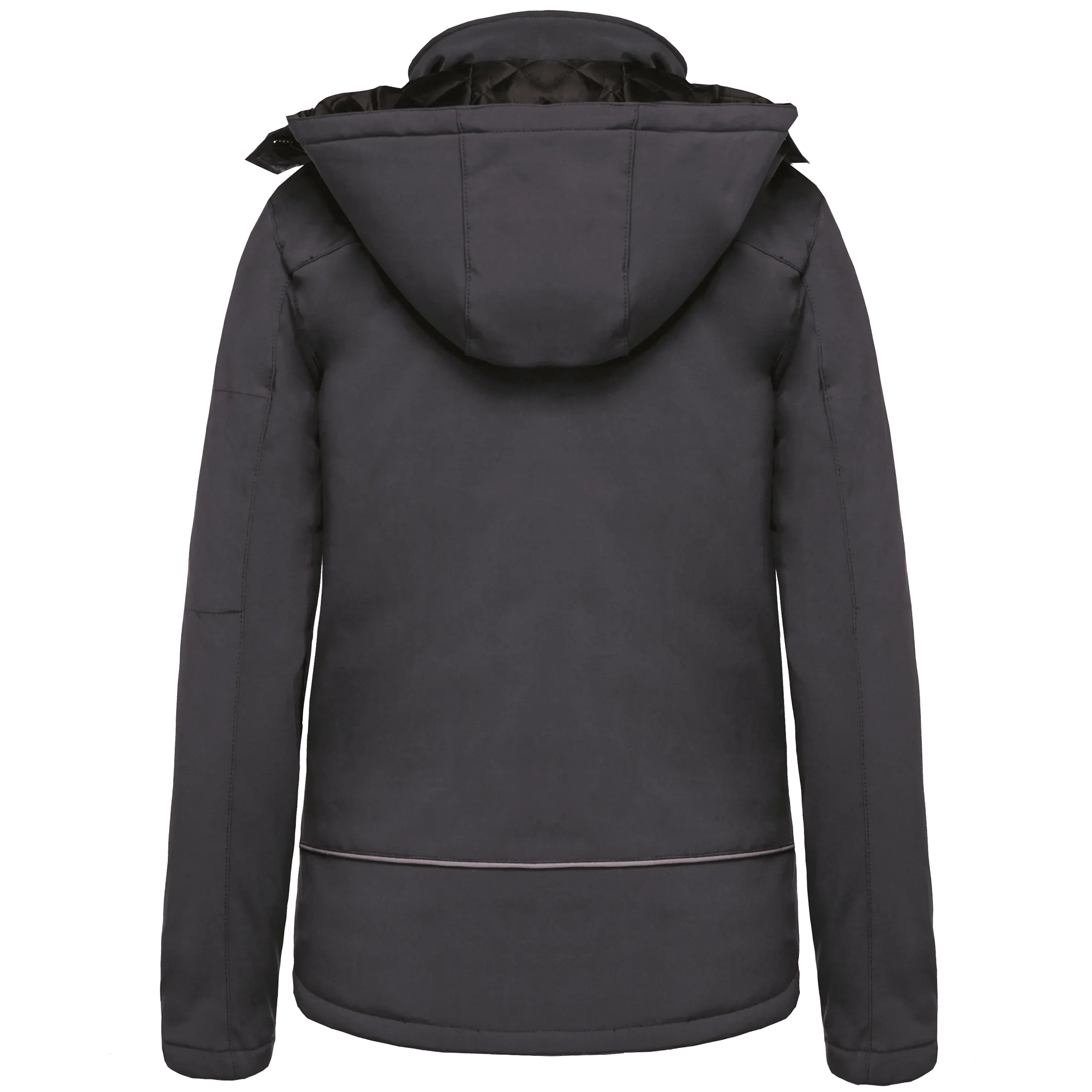 Parka softshell acolchada con capucha mujer