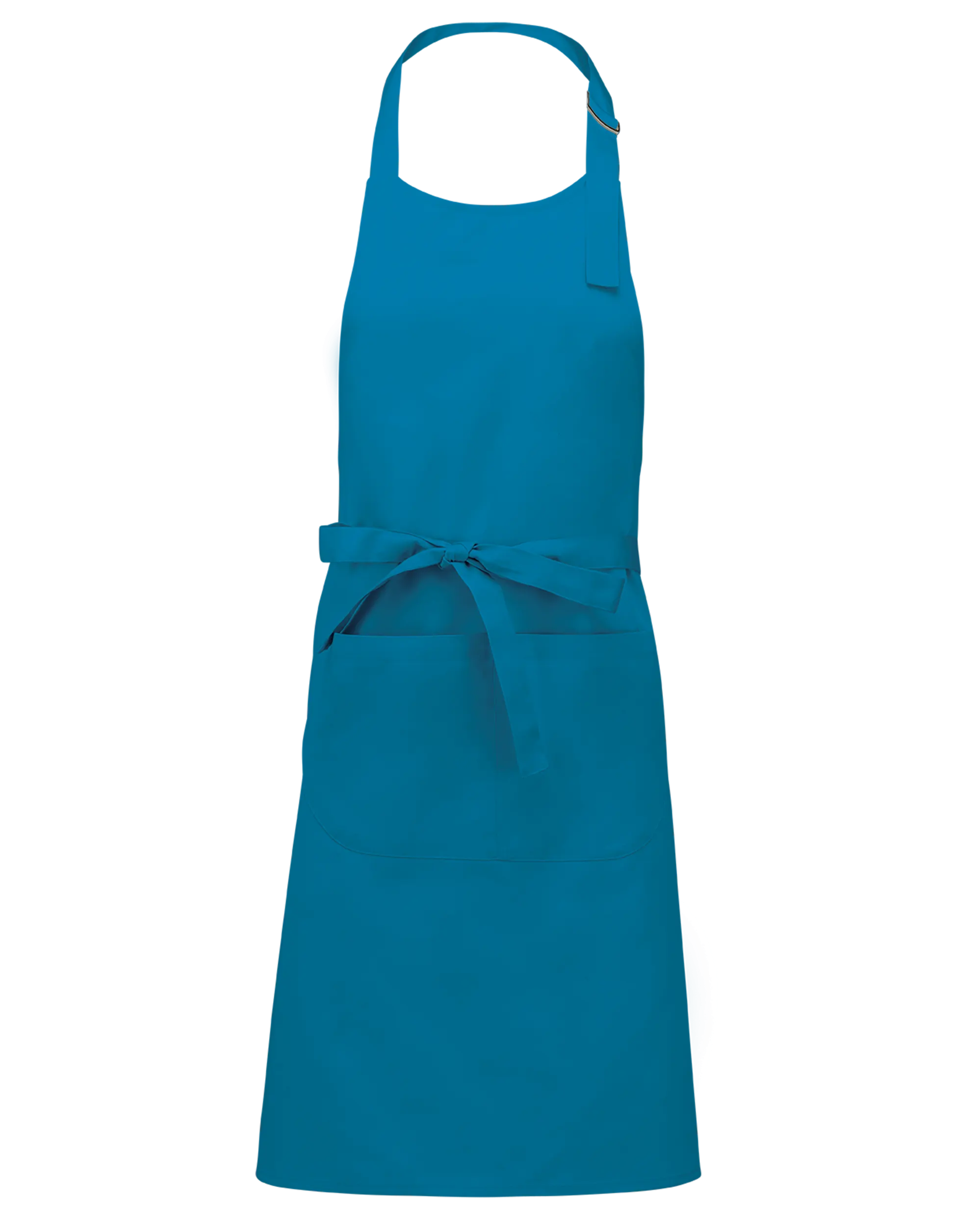 Delantal poliéster/algodón con bolsillo