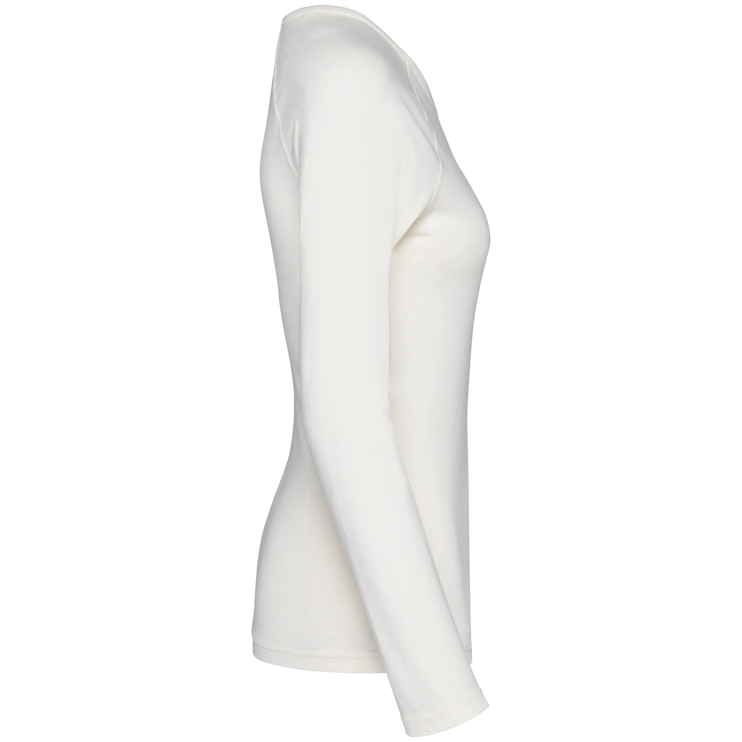 Camiseta ecorresponsable manga larga raglan mujer