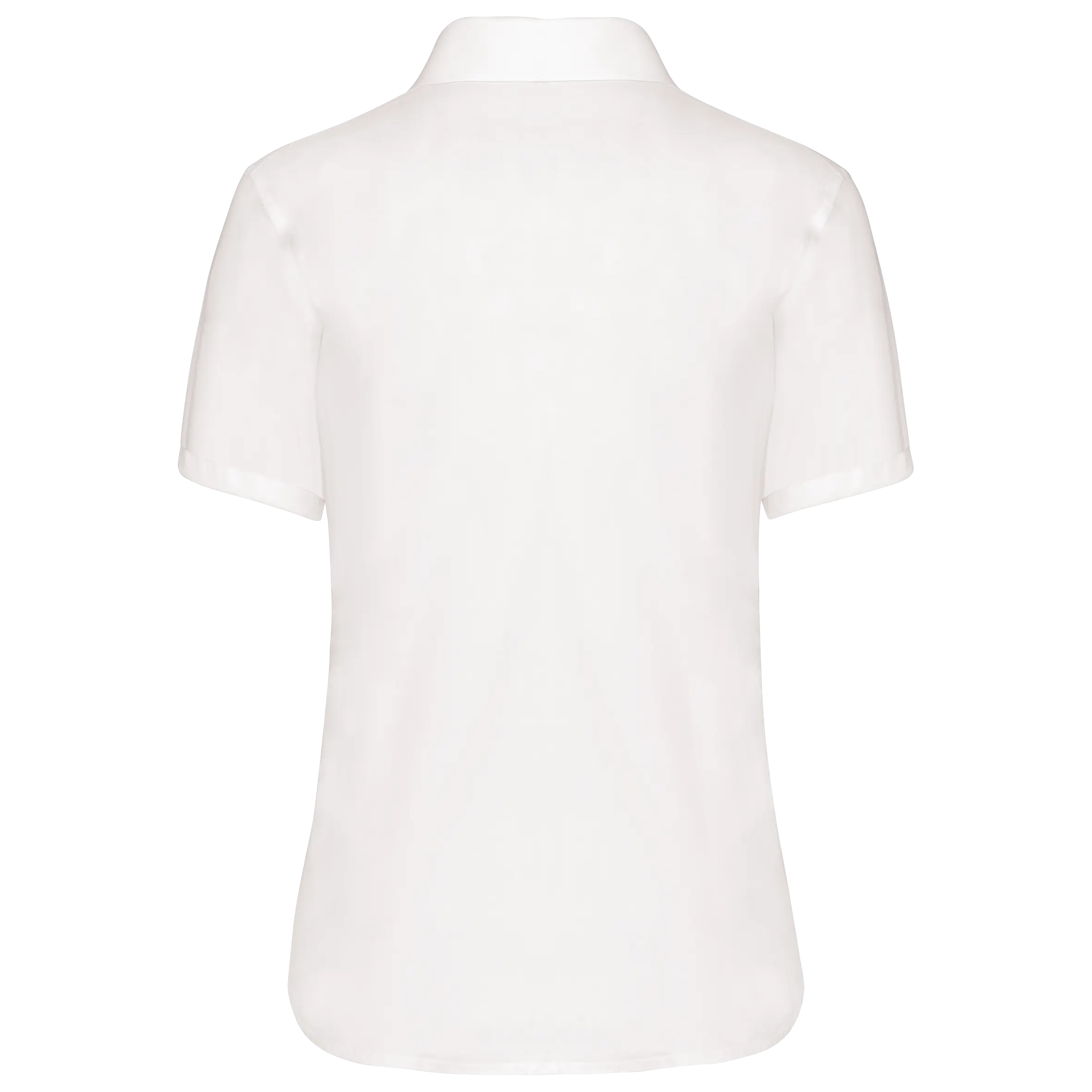 Camisa no-plancha manga corta mujer