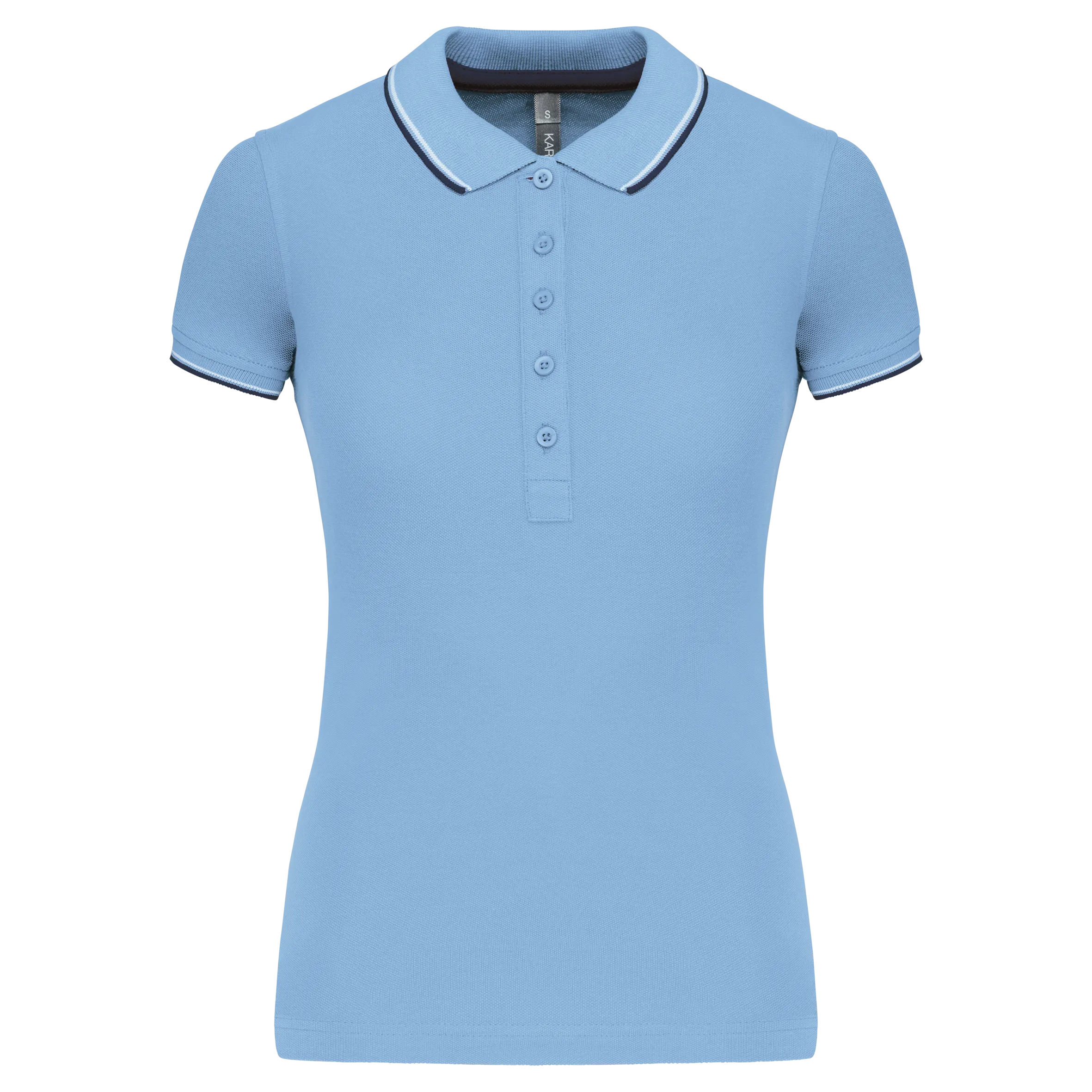 Polo de manga corta mujer