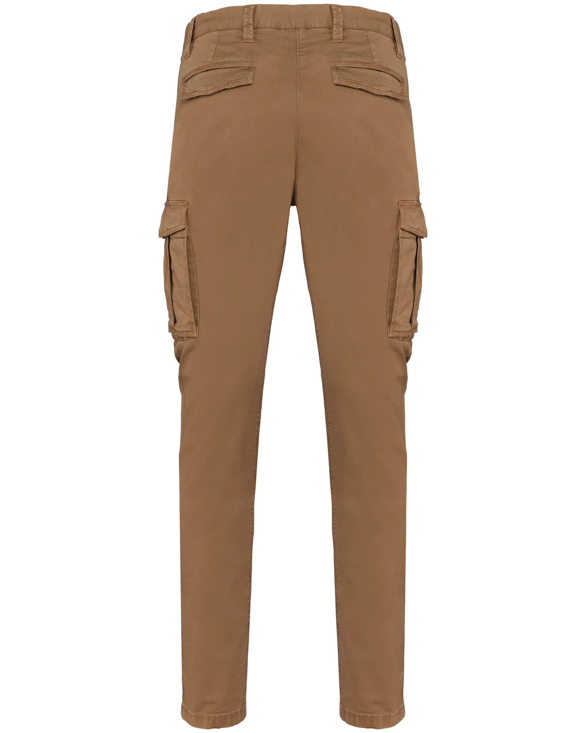 Pantalón cargo ecorresponsable efecto lavado hombre