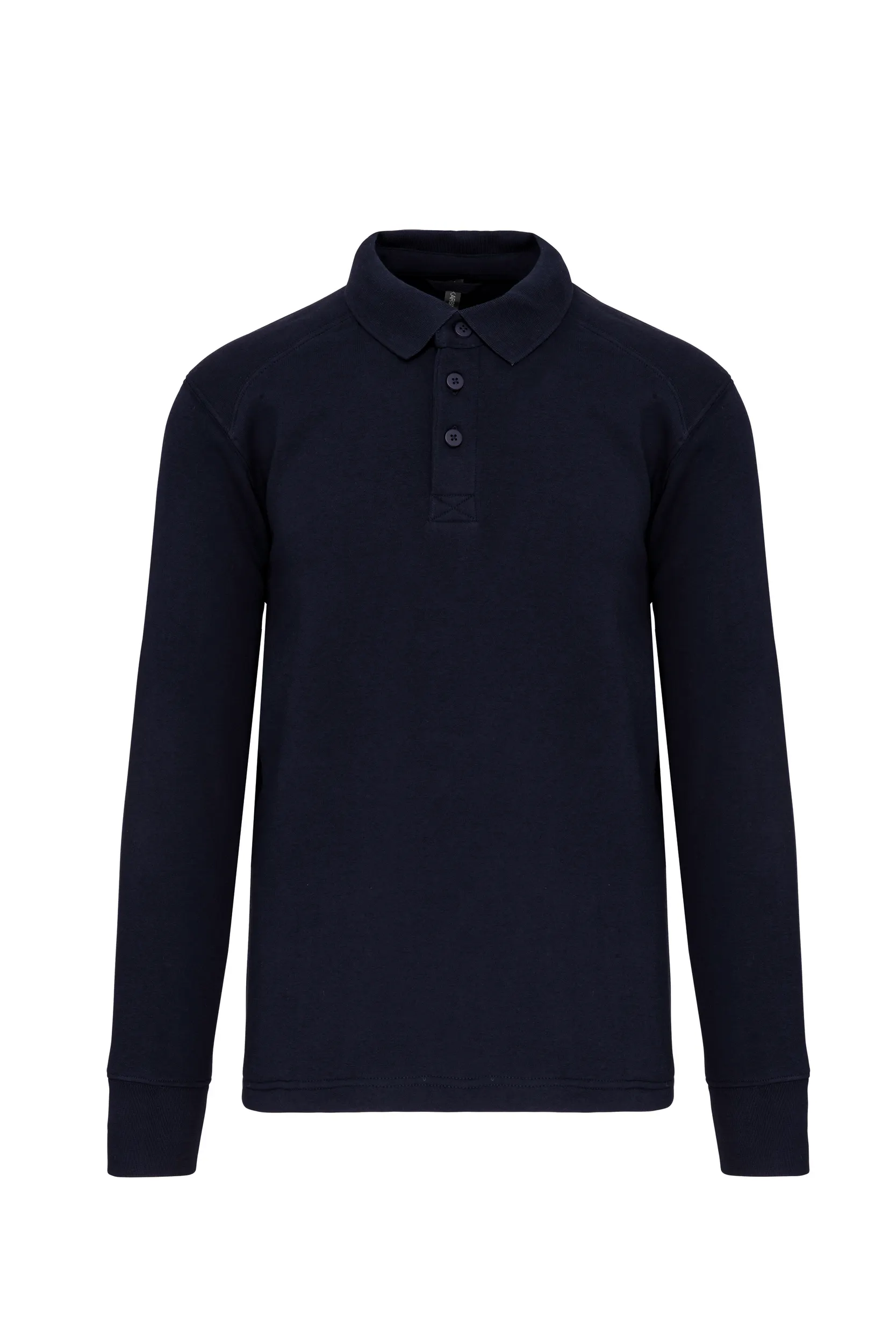Sudadera cuello polo