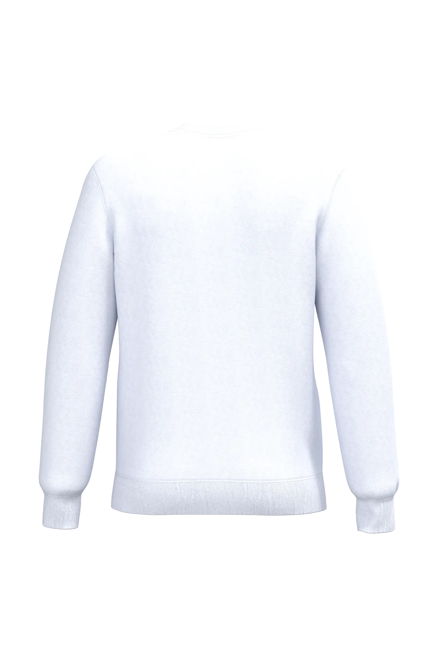 Sudadera cuello redondo reciclada unisex