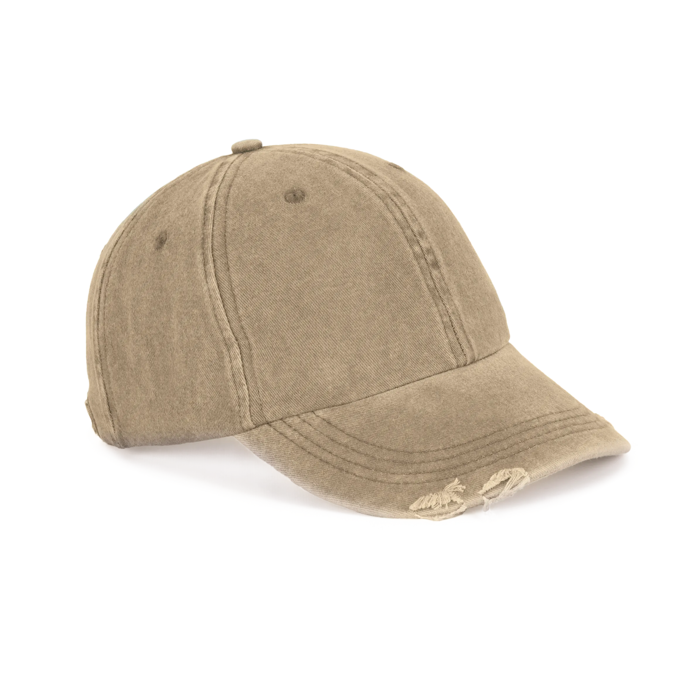 Gorra vintage efecto desgastado - 6 paneles