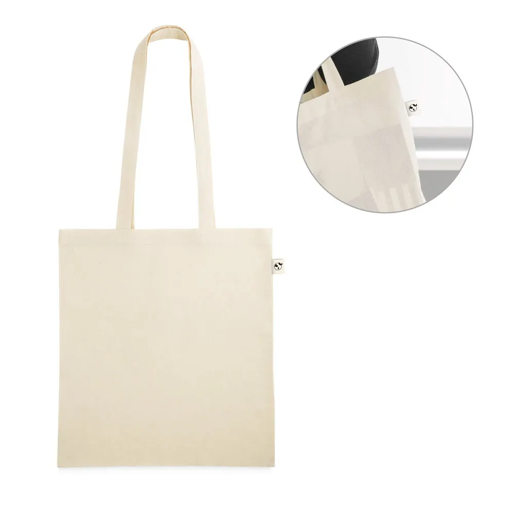 LEON. Bolsa 100% algodón orgánico (140 g/m²)
