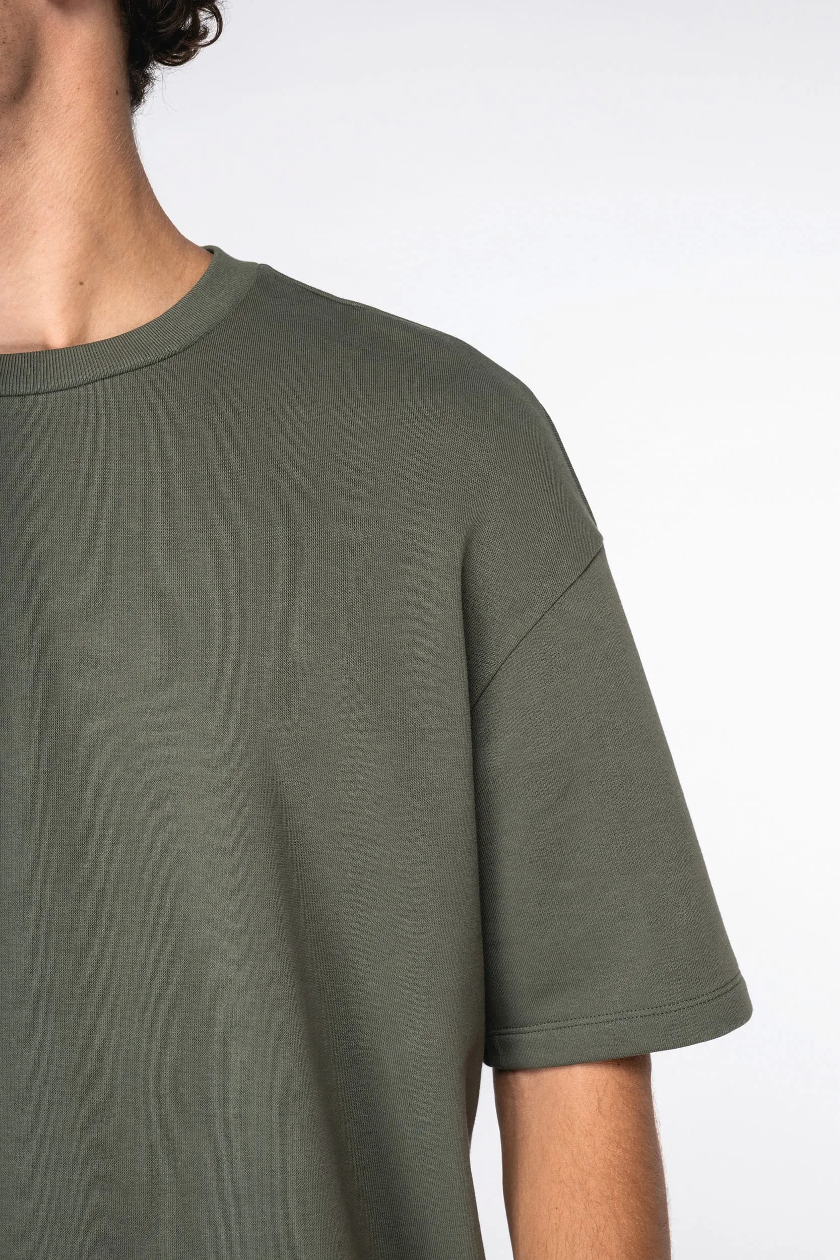 Camiseta ecorresponsable oversize French Terry unisex