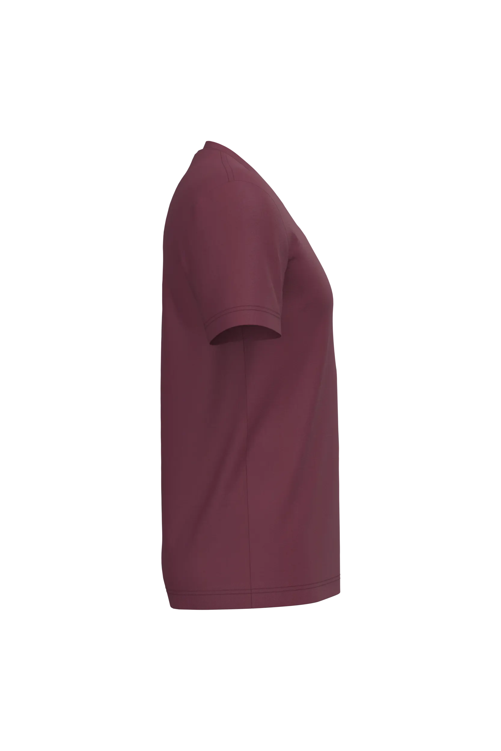 Camiseta manga corta y cuello de pico