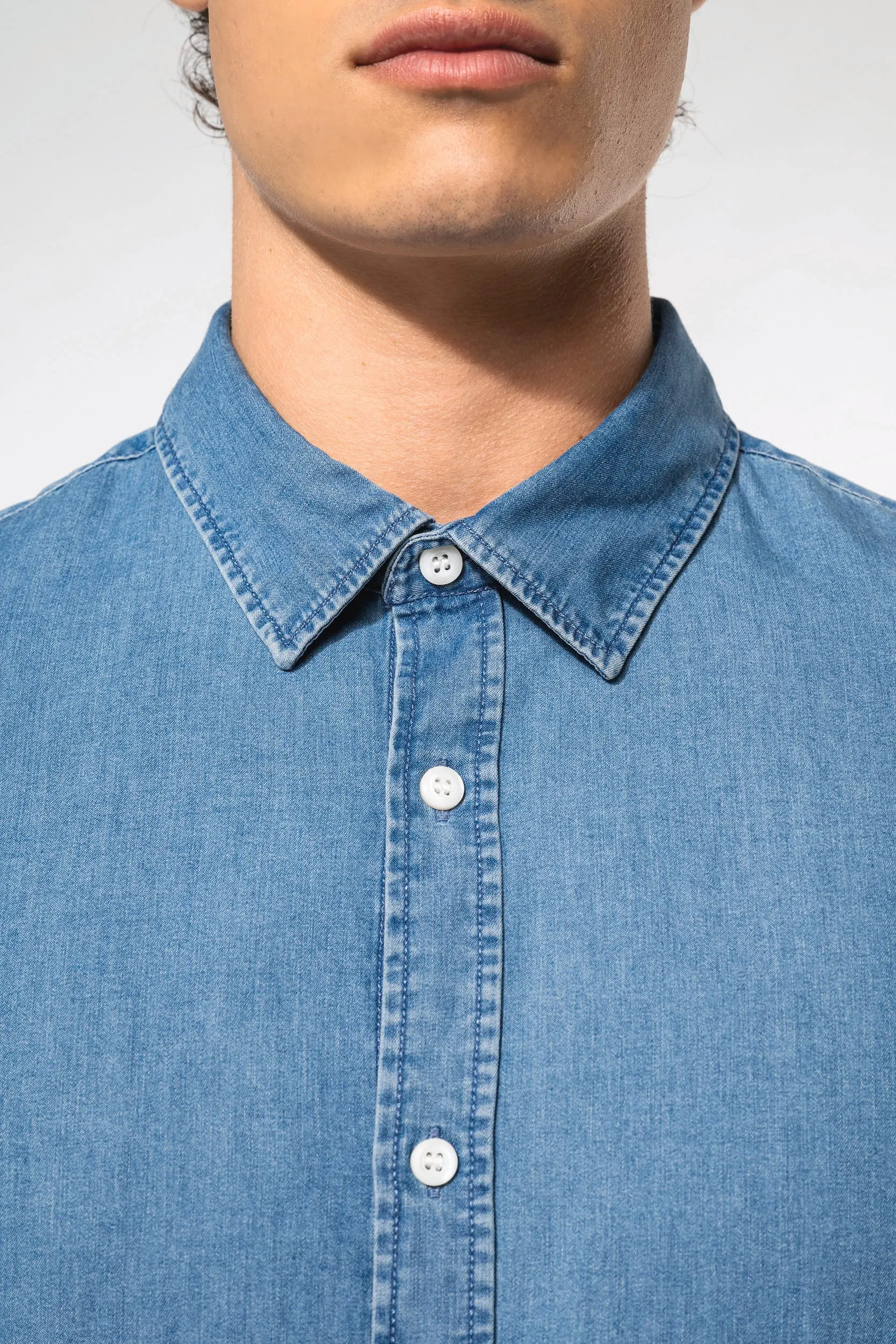 Camisa Denim hombre