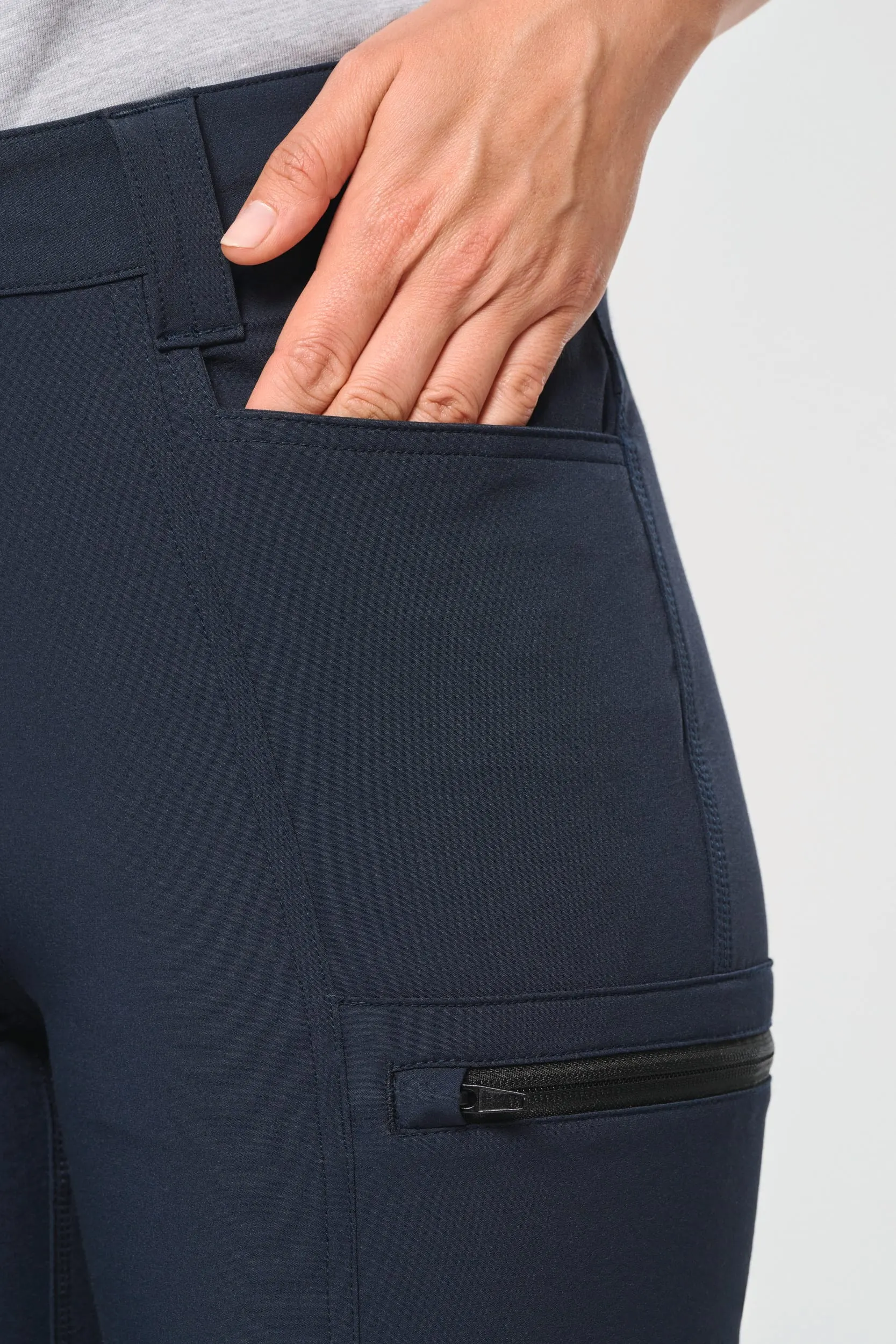 Pantalón reciclado stretch mujer