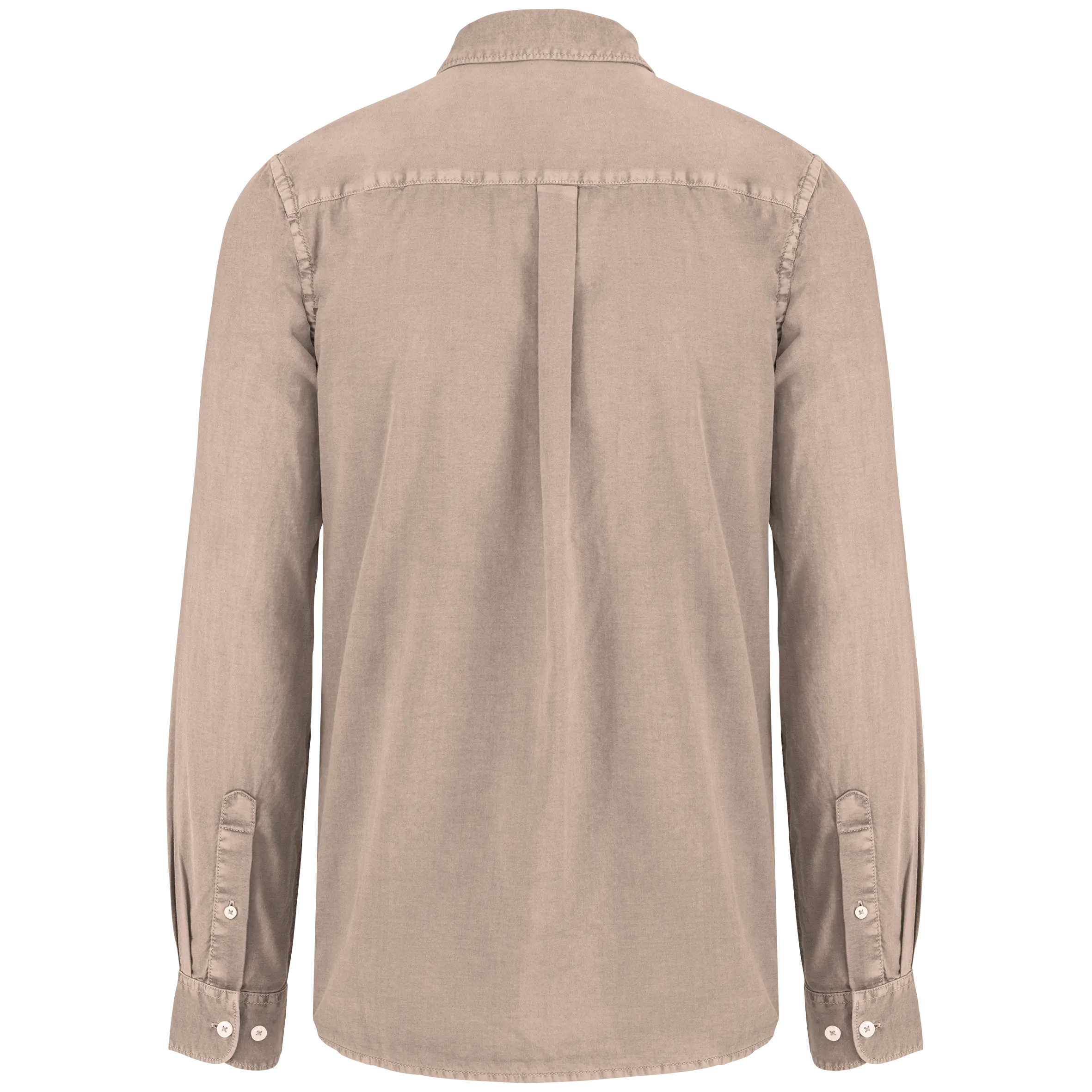 Camisa ecorresponsable efecto lavado hombre