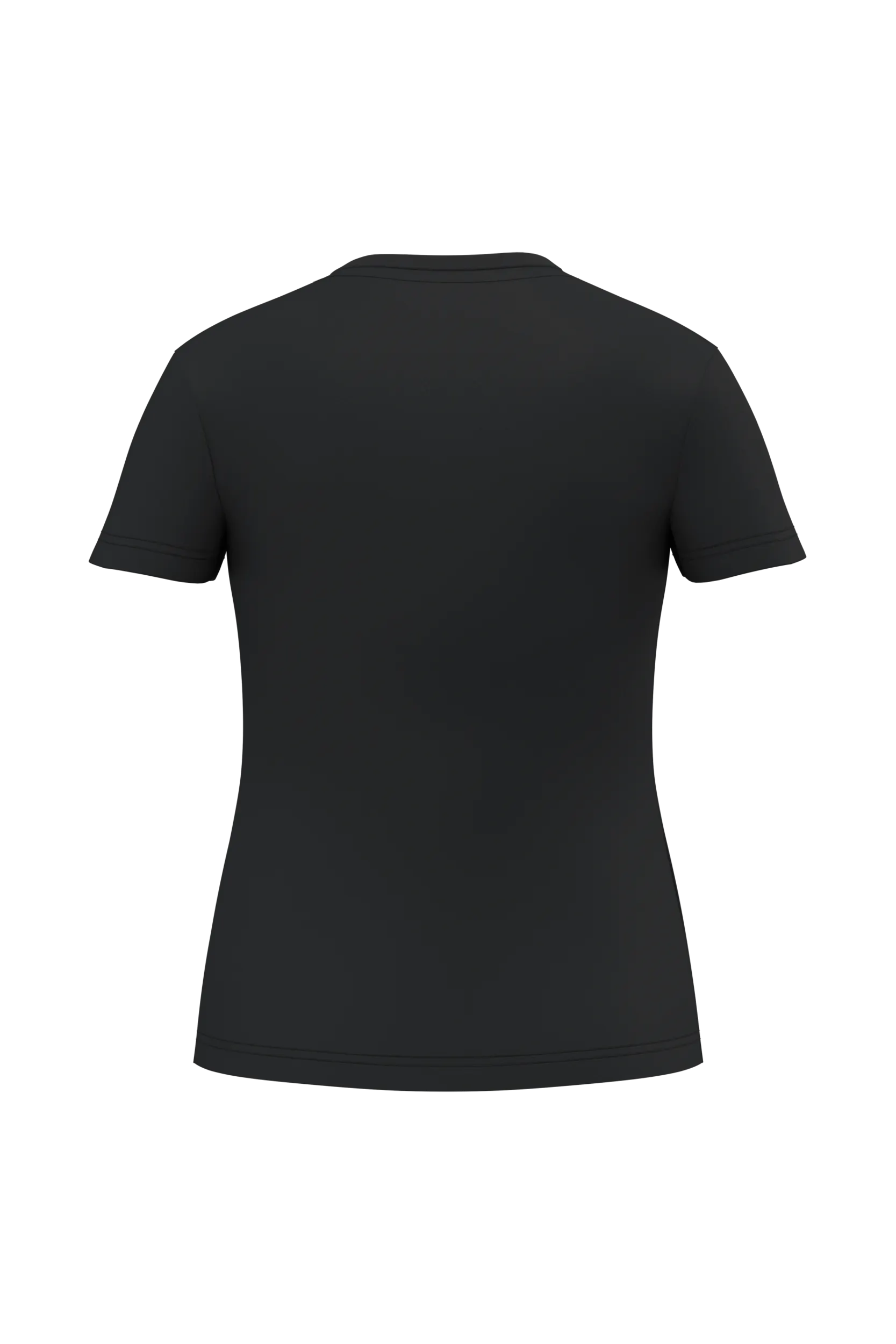 Camiseta ecorresponsable antibacteriana cuello de pico mujer