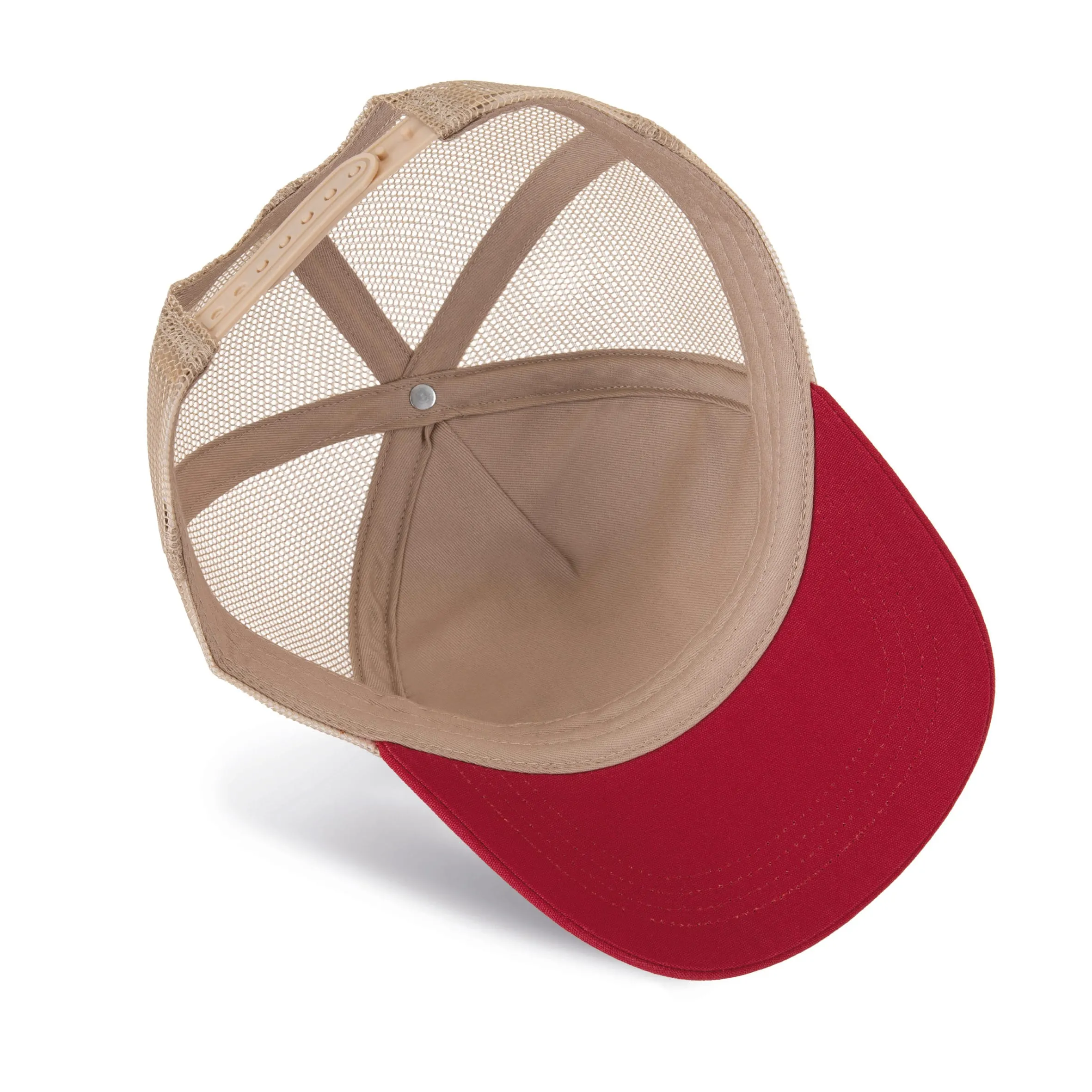 Gorra trucker de 5 paneles de algodón canvas - K-up Gold Label