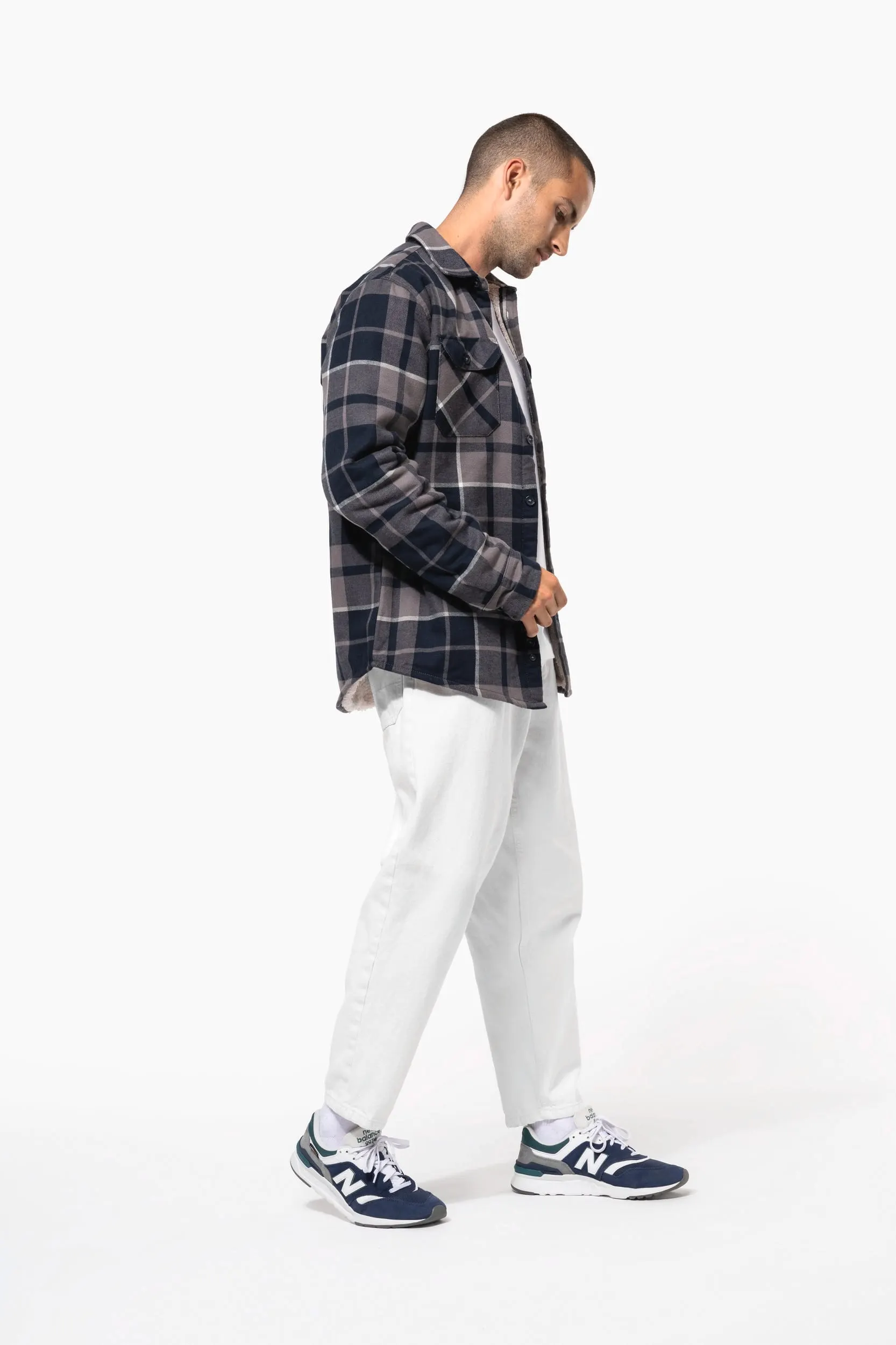 Sobrecamisa leñador forro de sherpa