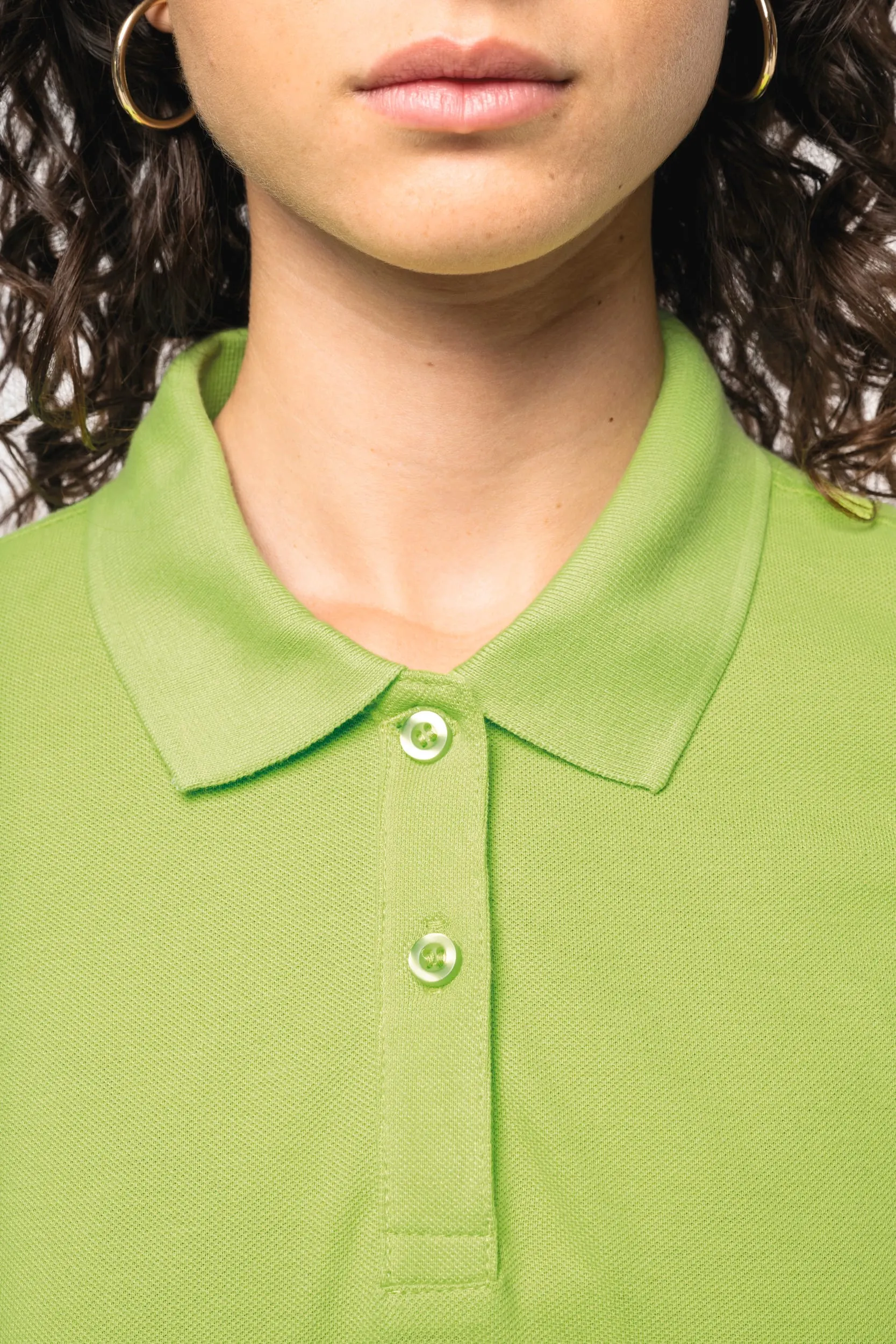 Polo manga corta mujer