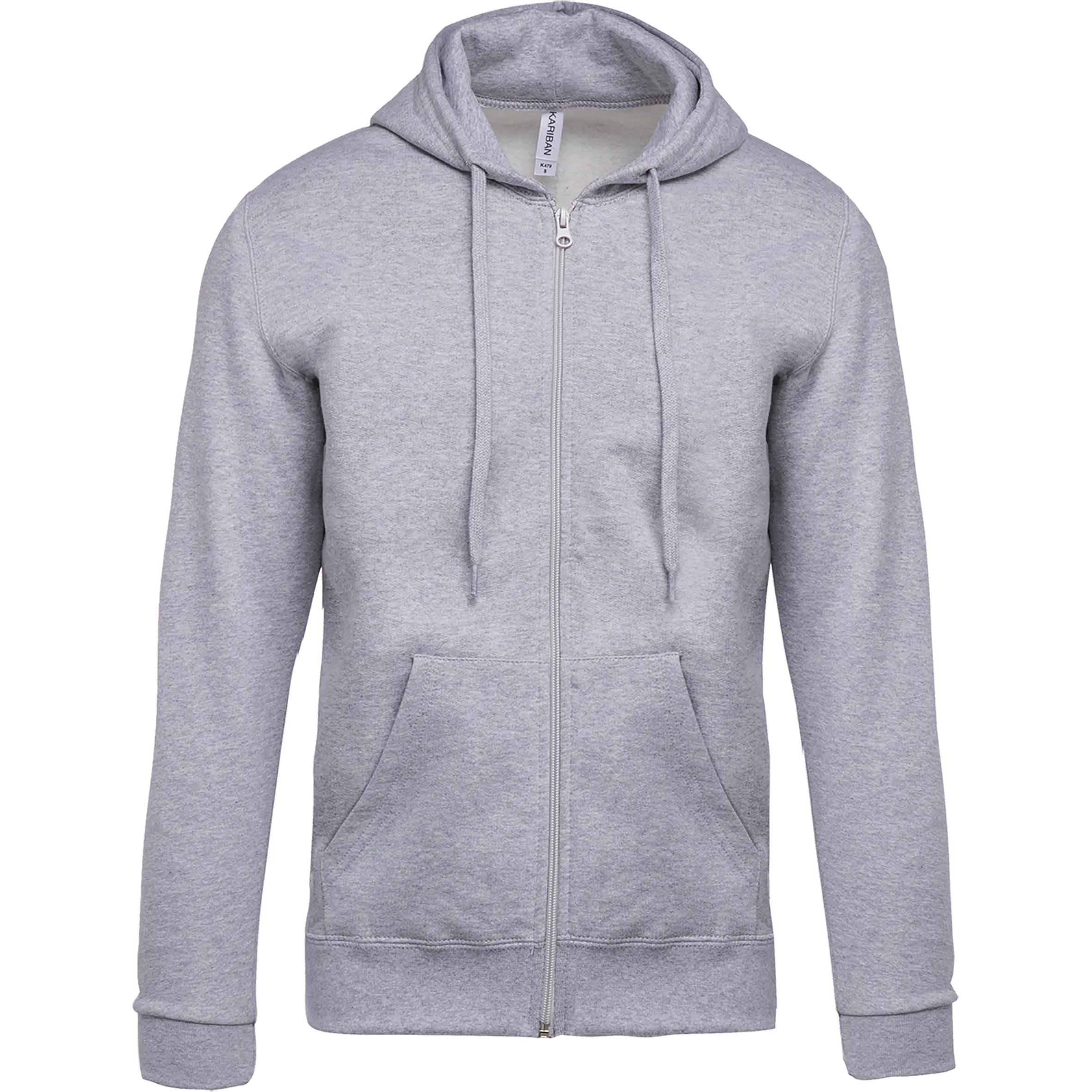 Sudadera capucha y cremallera unisex