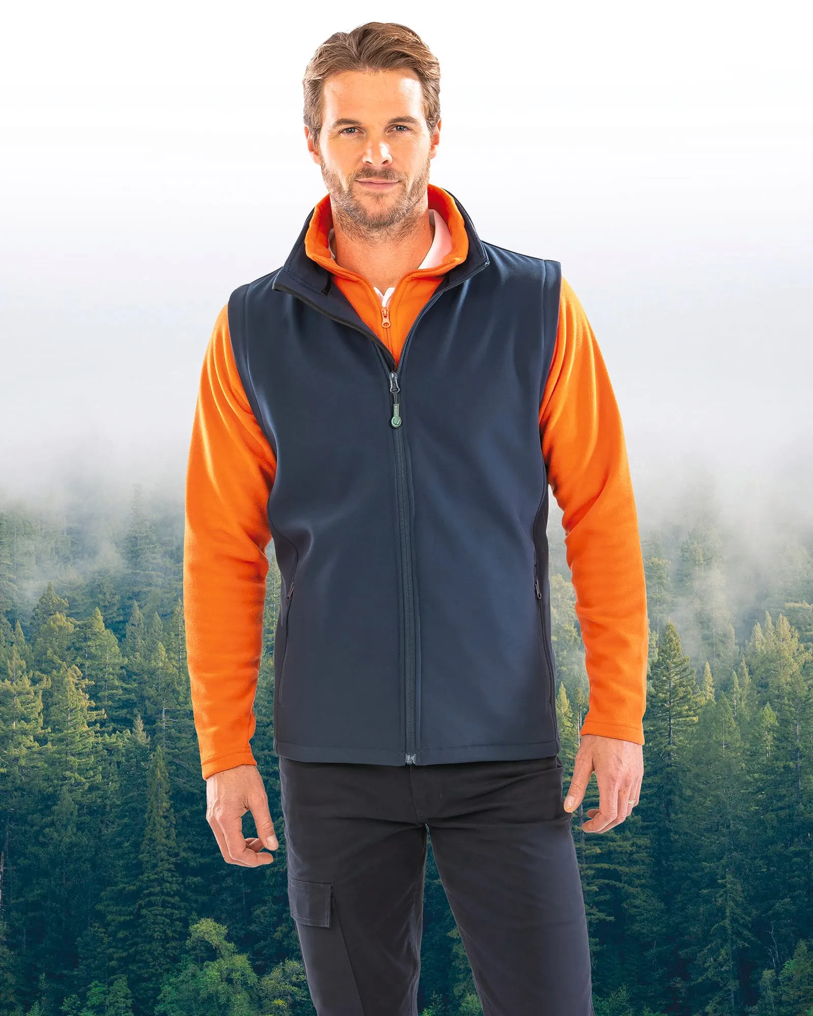 Chaleco Softshell Printable hombre