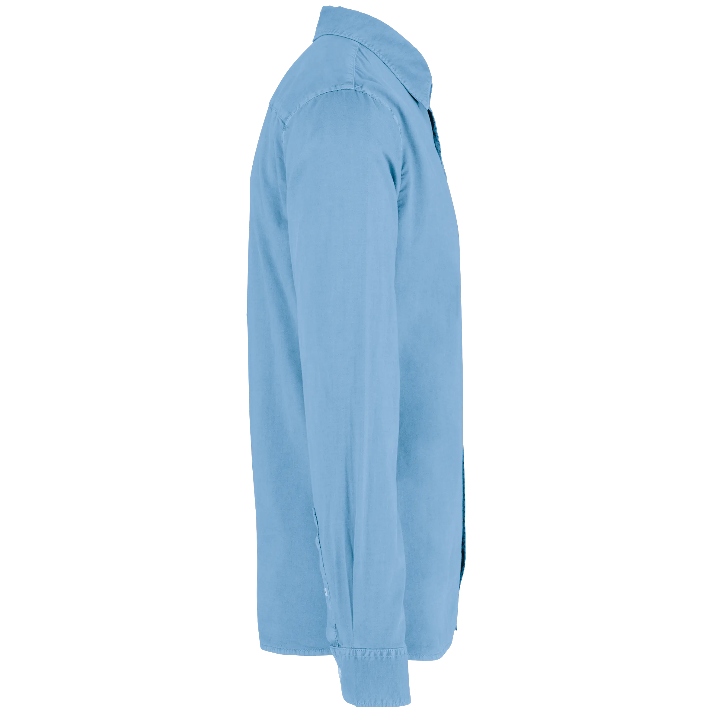 Camisa ecorresponsable efecto lavado hombre