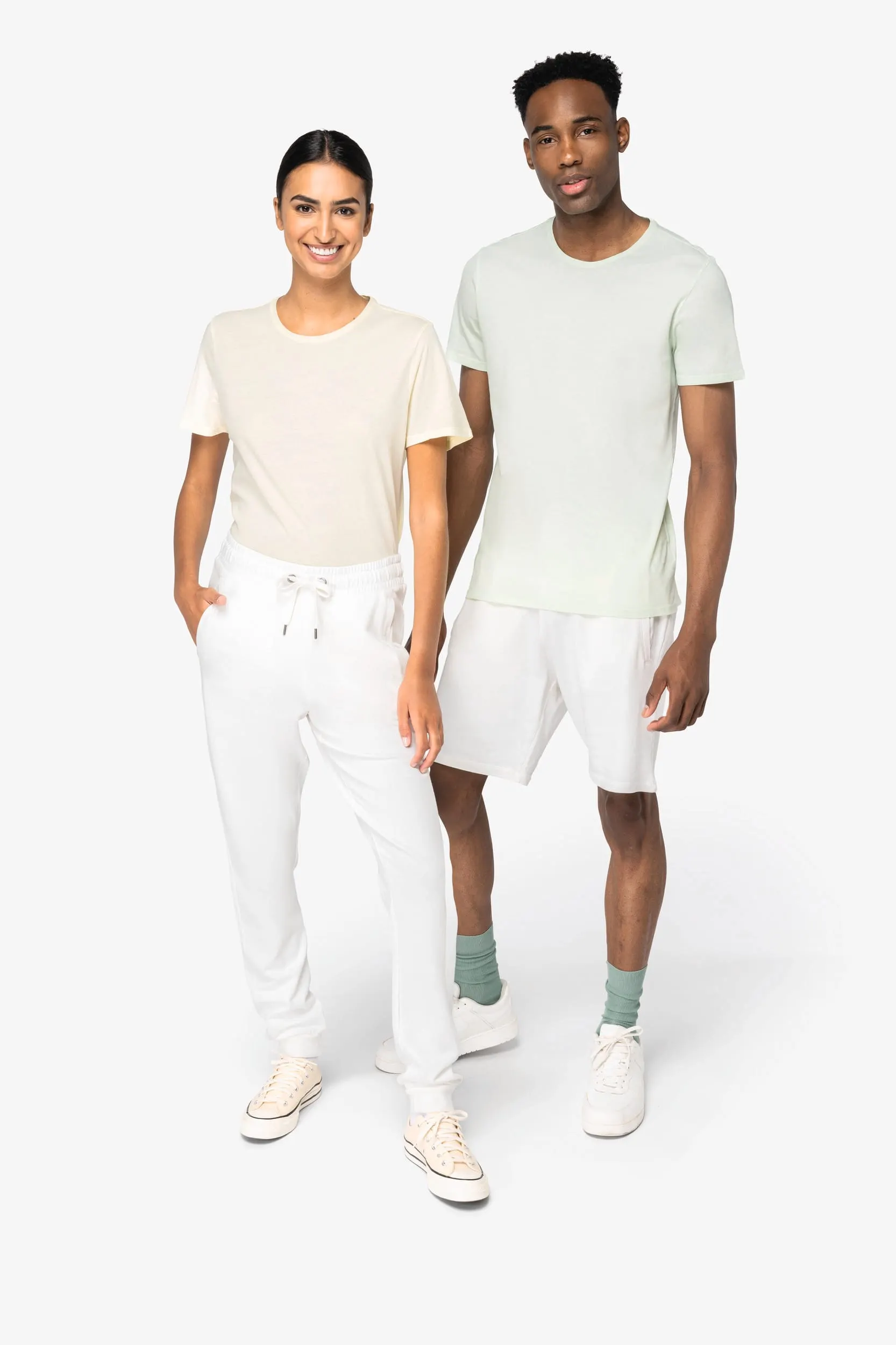 Camiseta ecorresponsable efecto lavado unisex