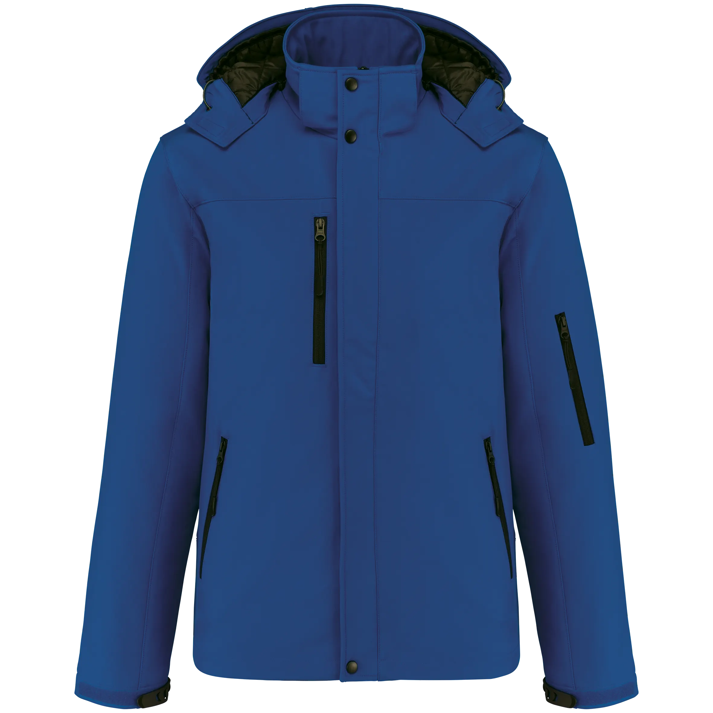 Parka softshell acolchada con capucha hombre
