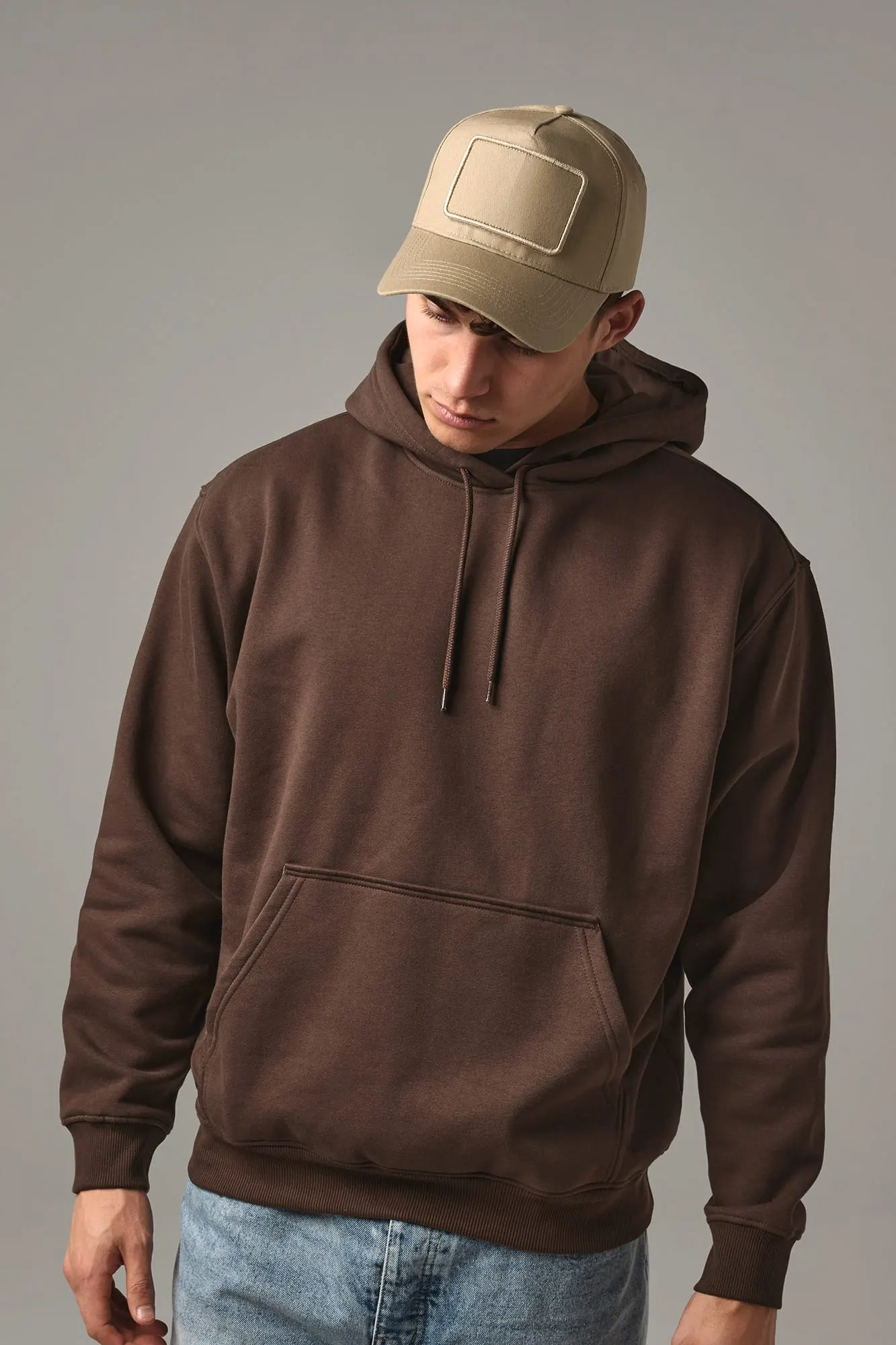 Gorra de 5 paneles con parche extraíble