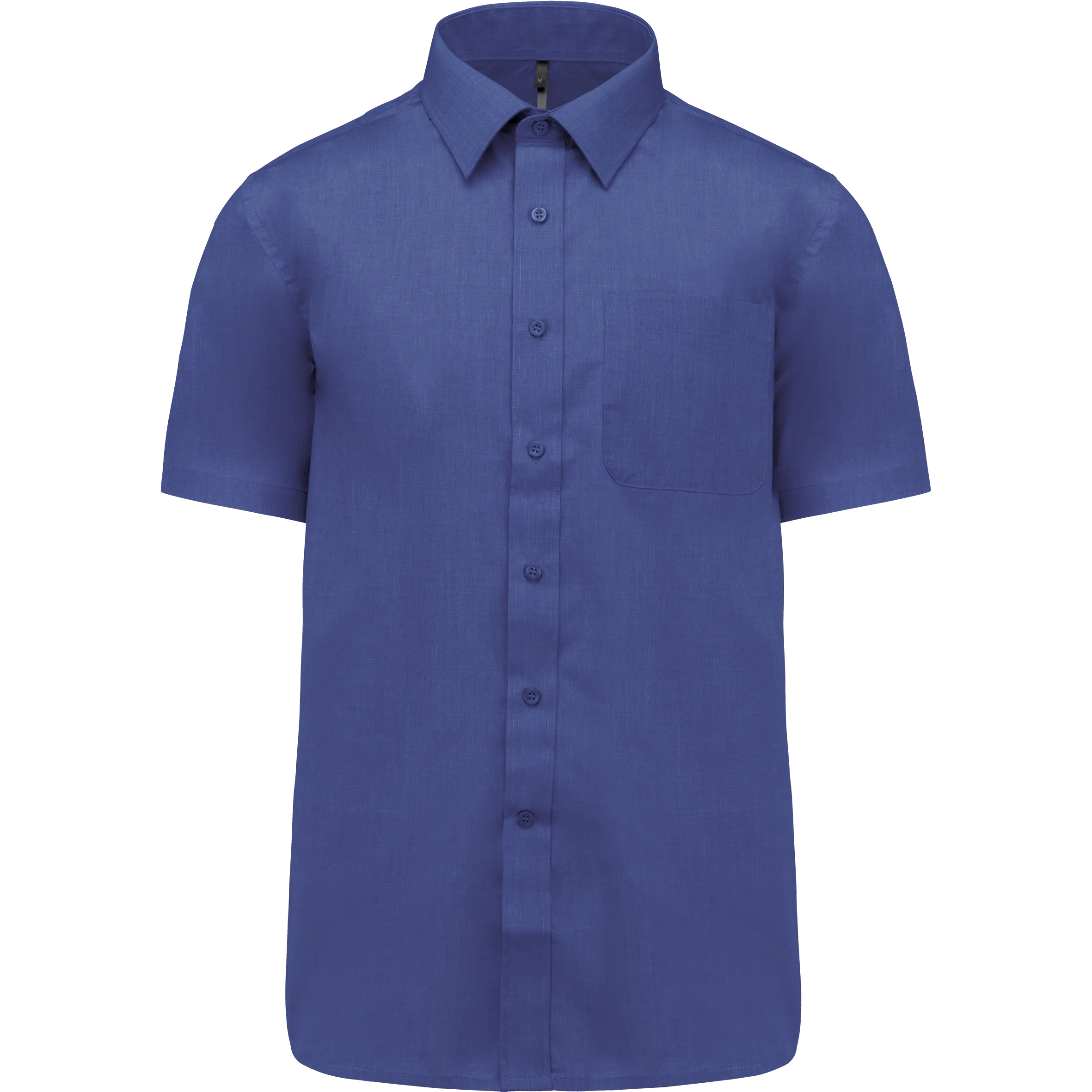 Camisa popelina de polialgodón manga corta de fácil cuidado hombre