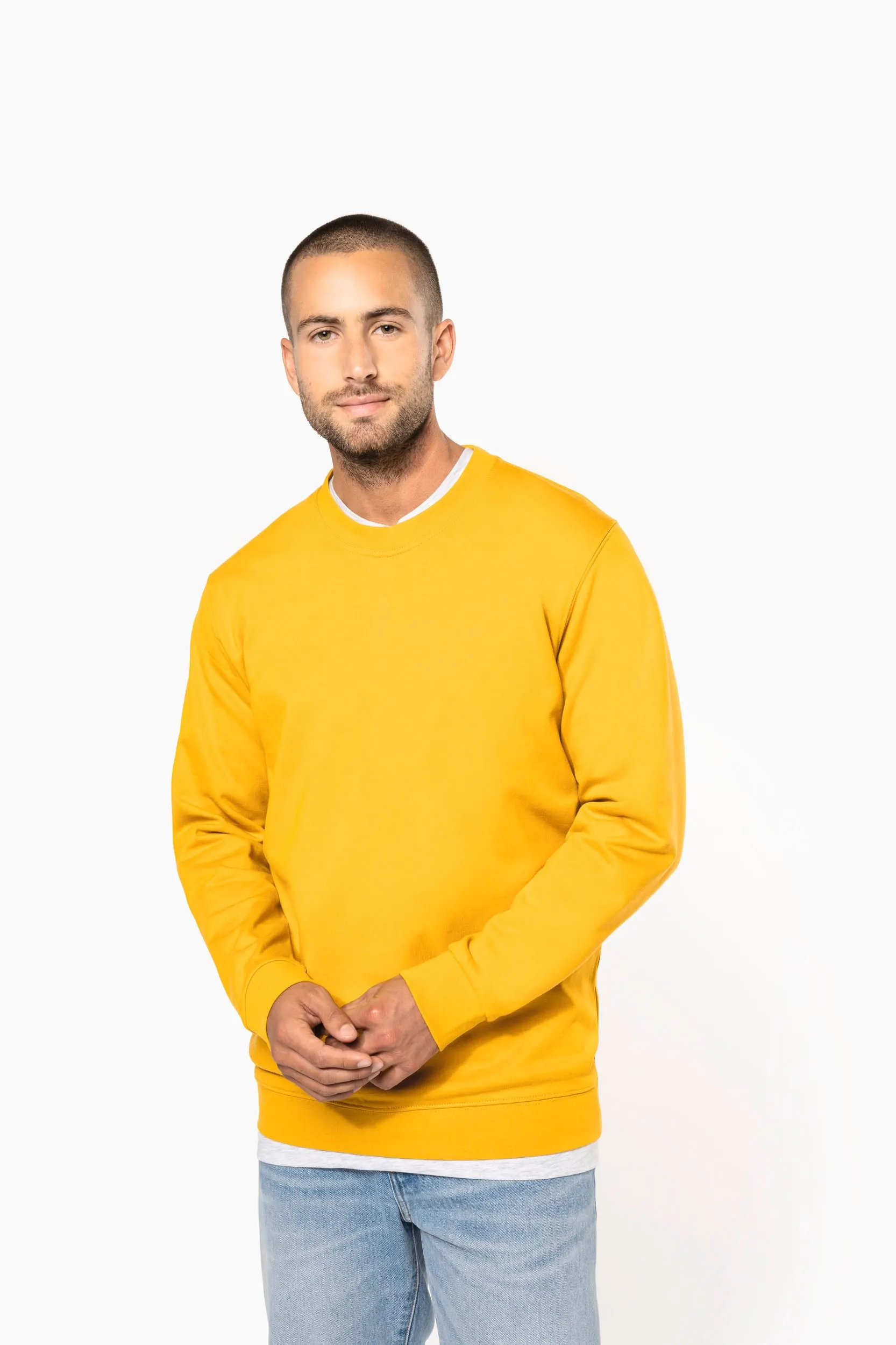 Sudadera cuello redondo