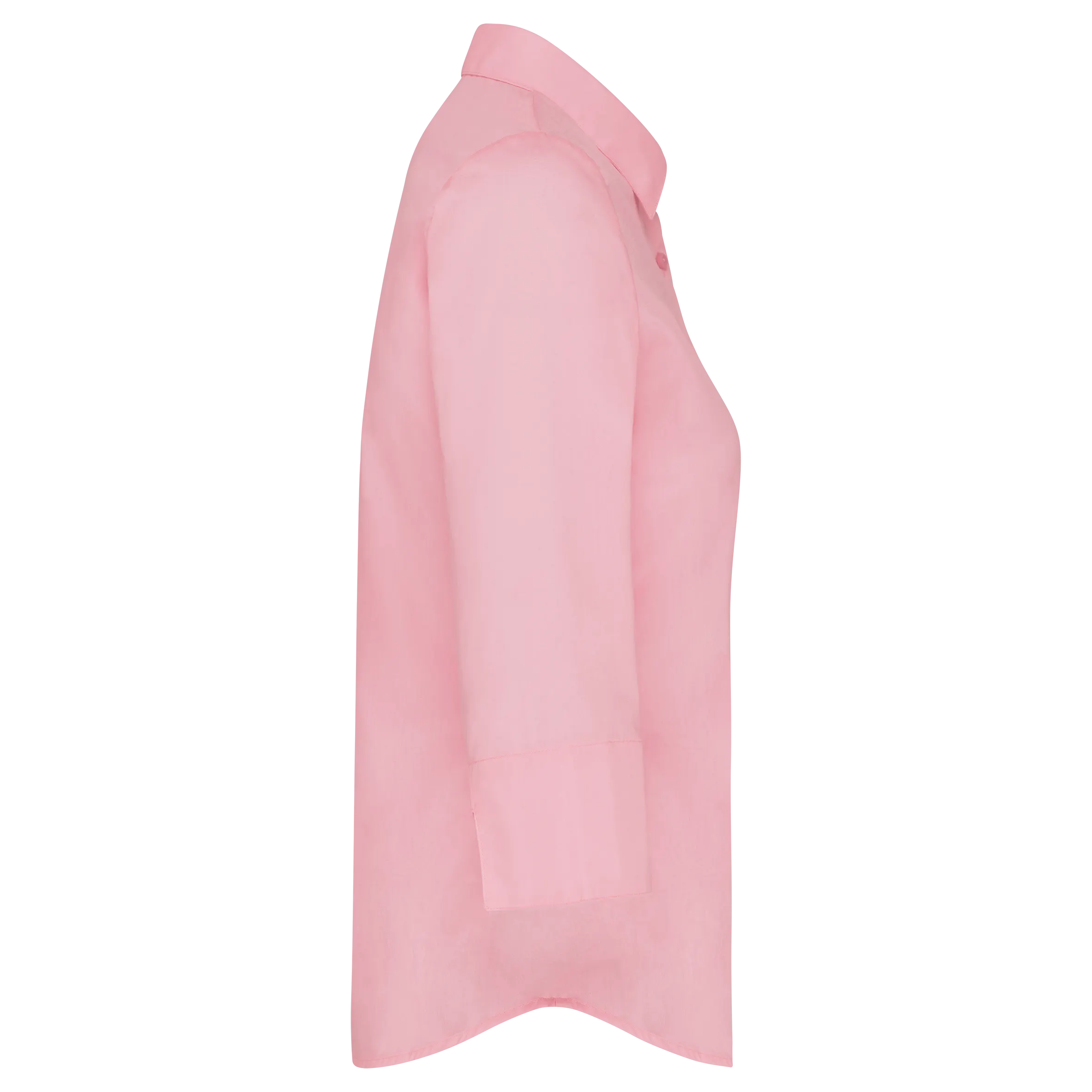 Camisa popelina de polialgodón manga 3/4 de fácil cuidado mujer