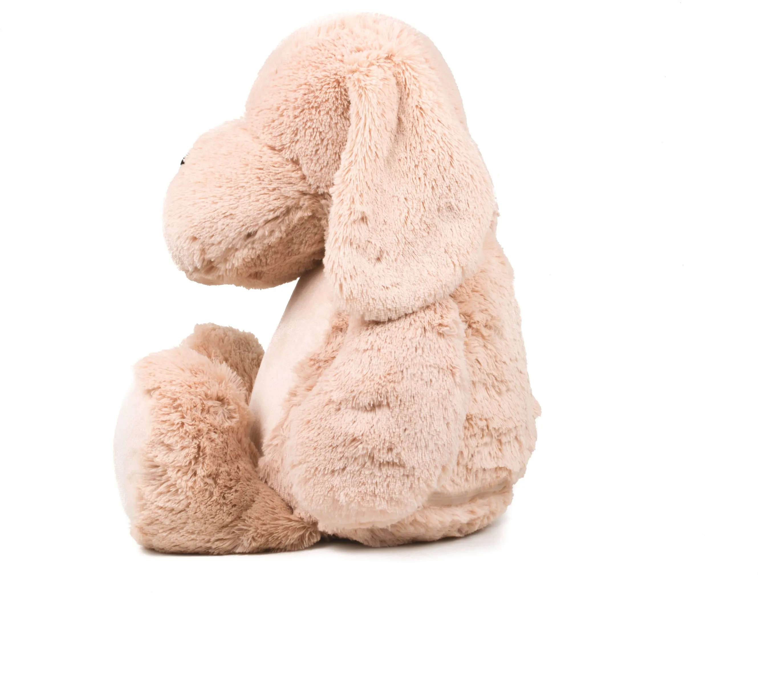 Perro de peluche con cremallera