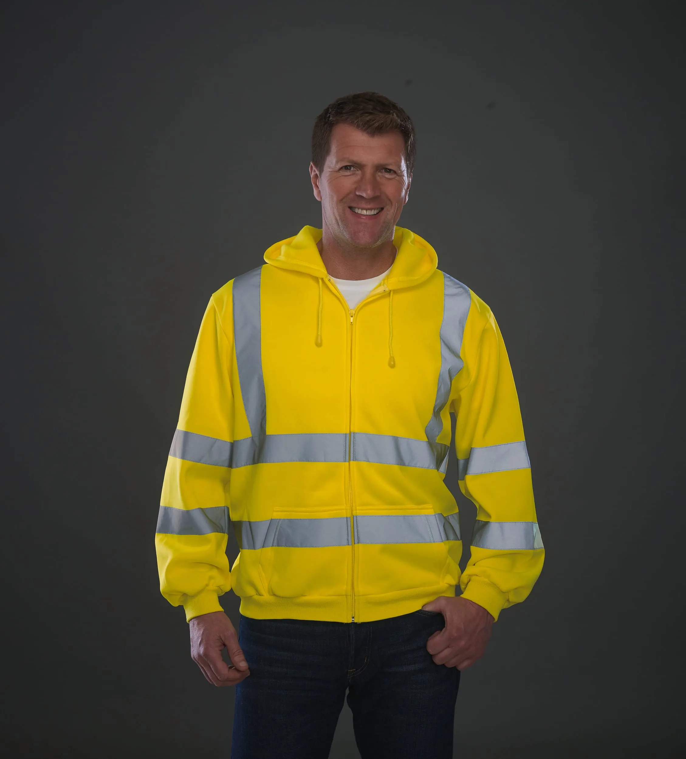 Sudadera cremallera y capucha