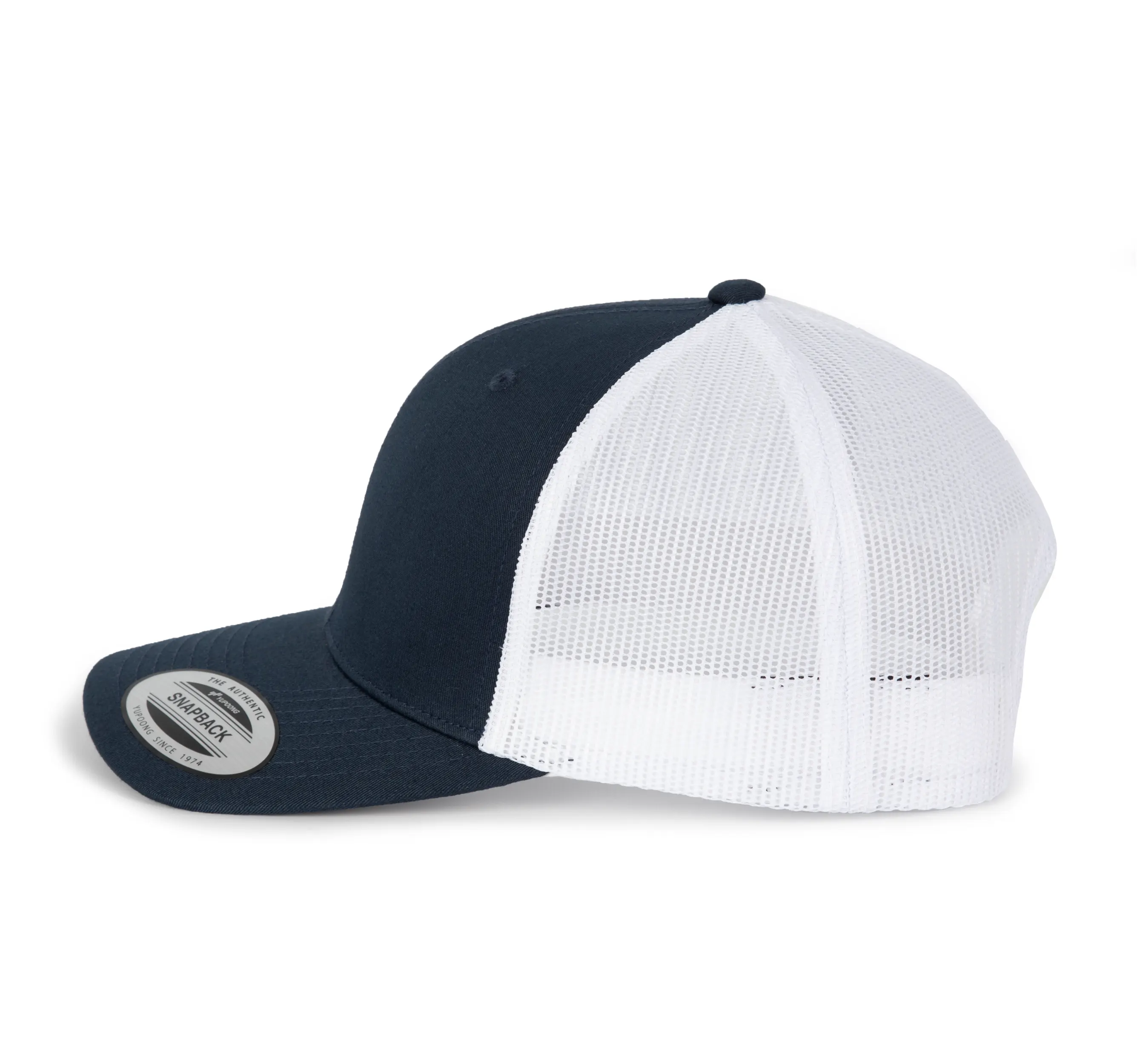 Gorra Trucker modelo retro - 6 paneles