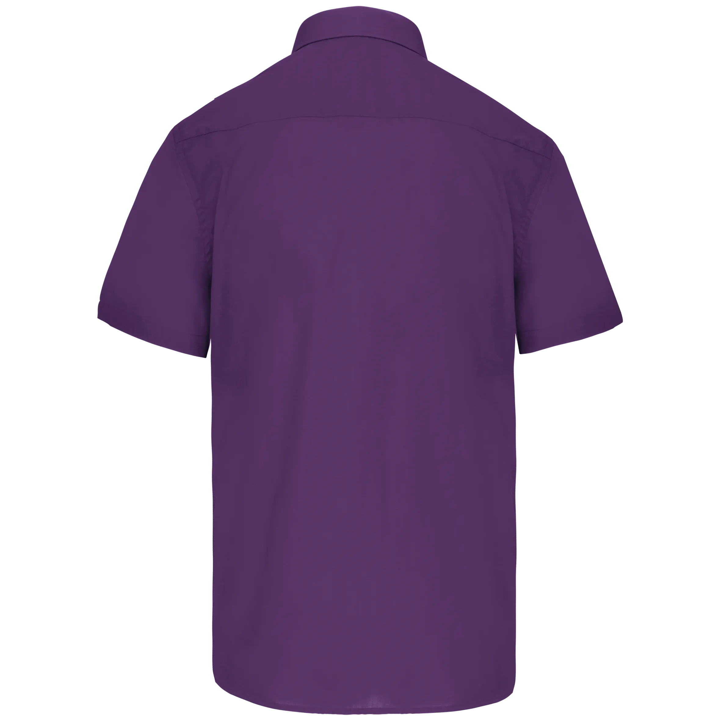 Camisa popelina de polialgodón manga corta de fácil cuidado hombre
