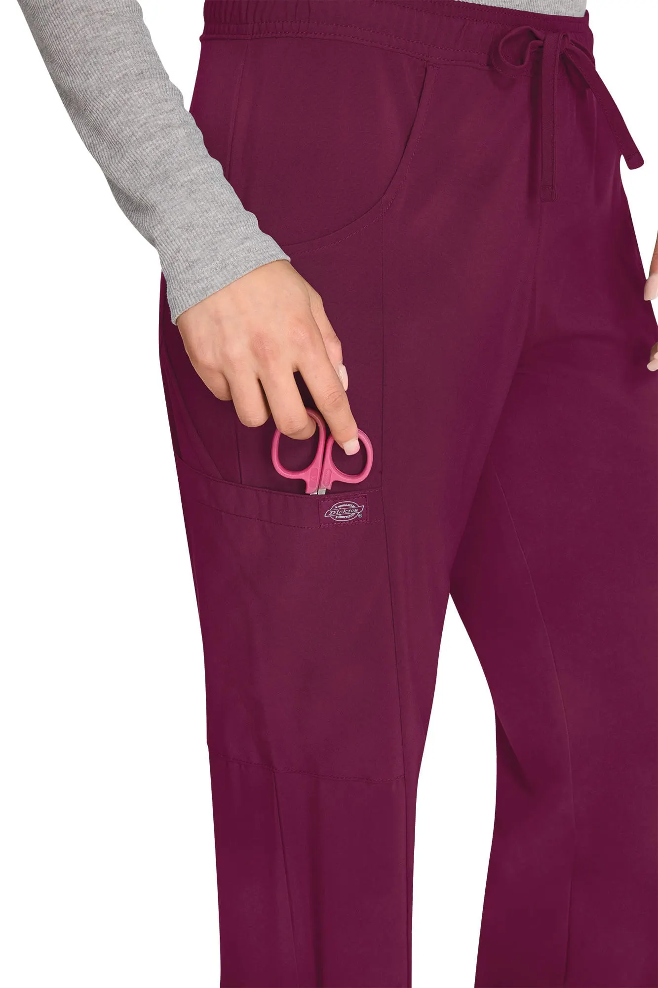 Pantalones de tiro medio mujer<br/>