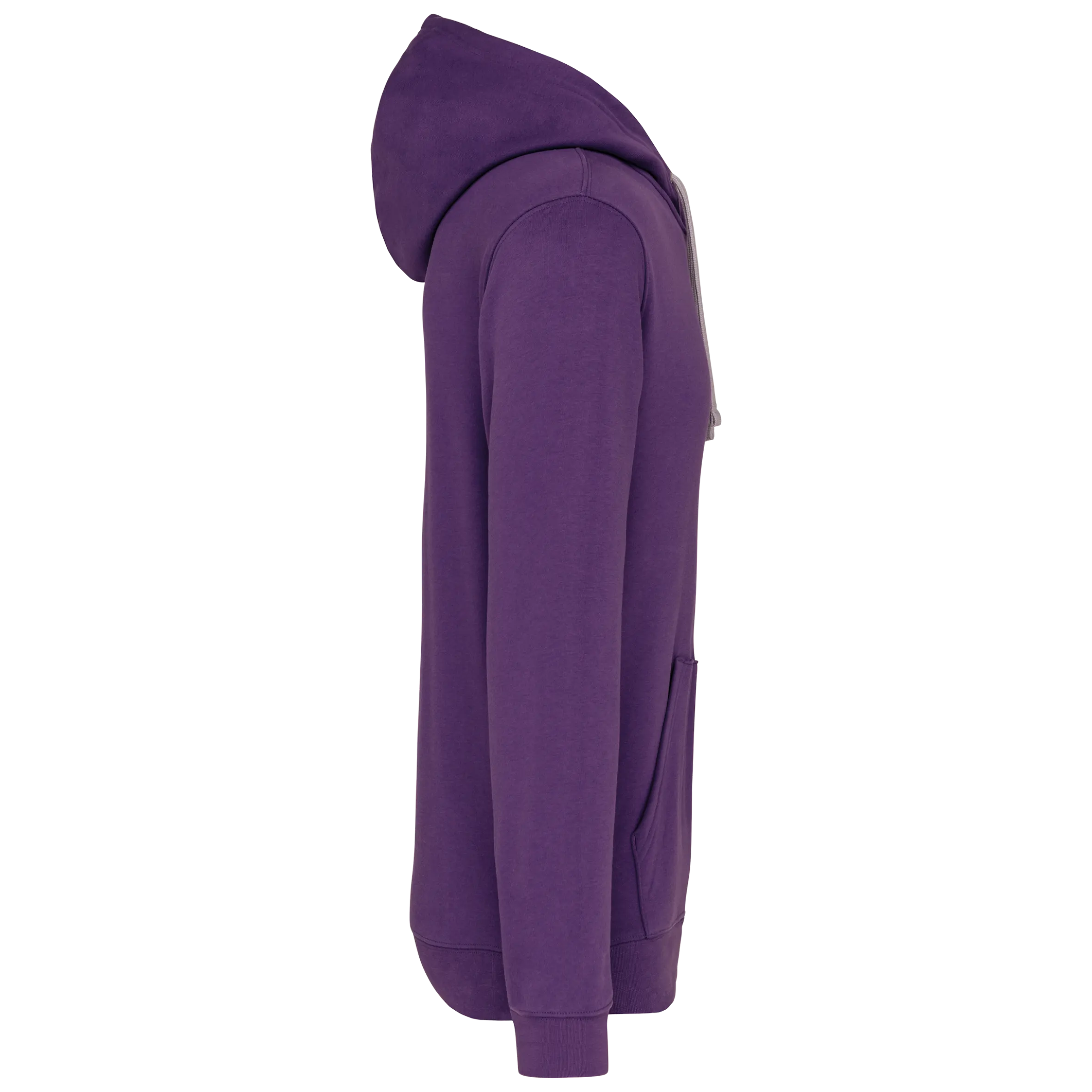 Sudadera capucha contrastada hombre