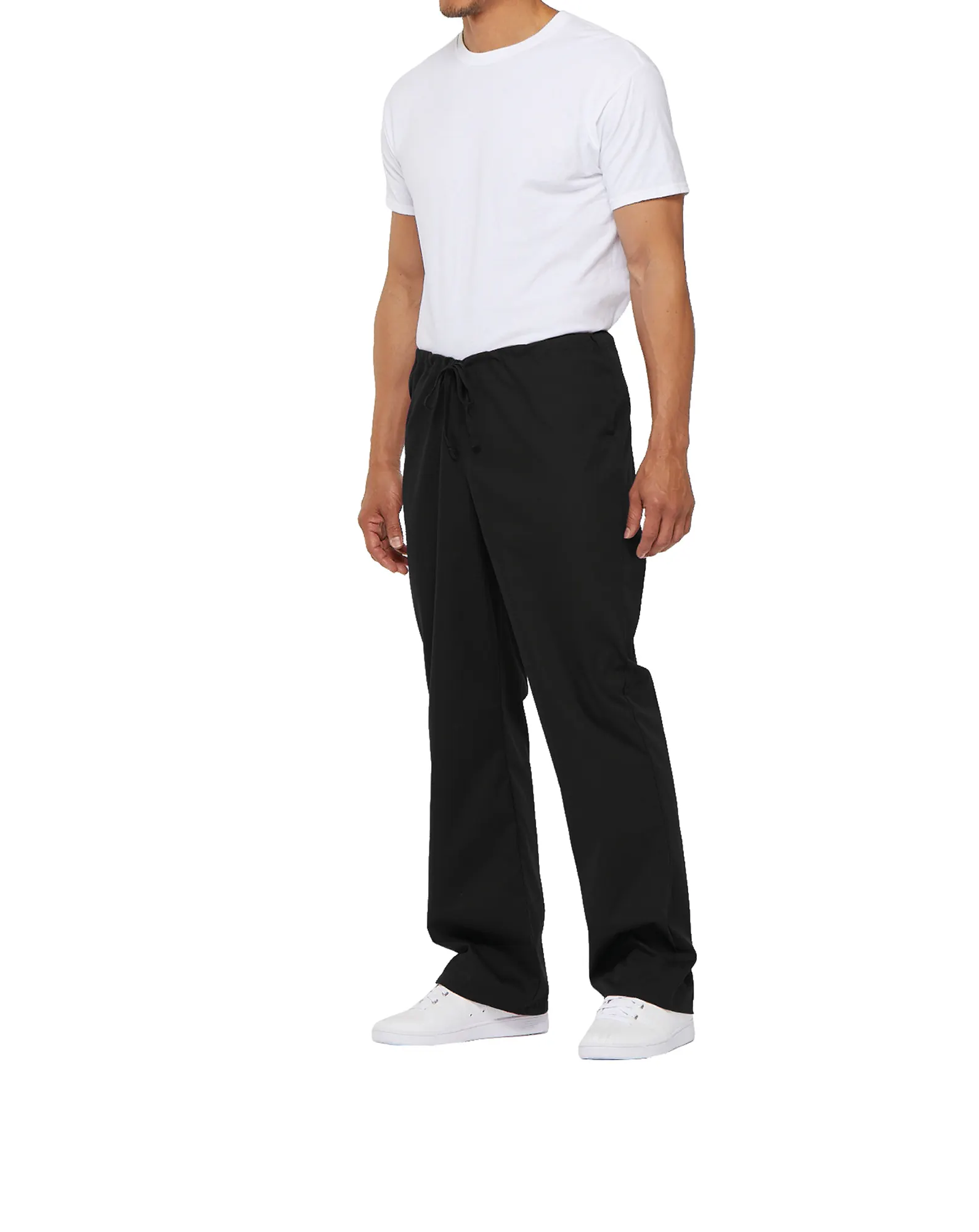Pantalón con cordón y tiro estándar unisex<br/>