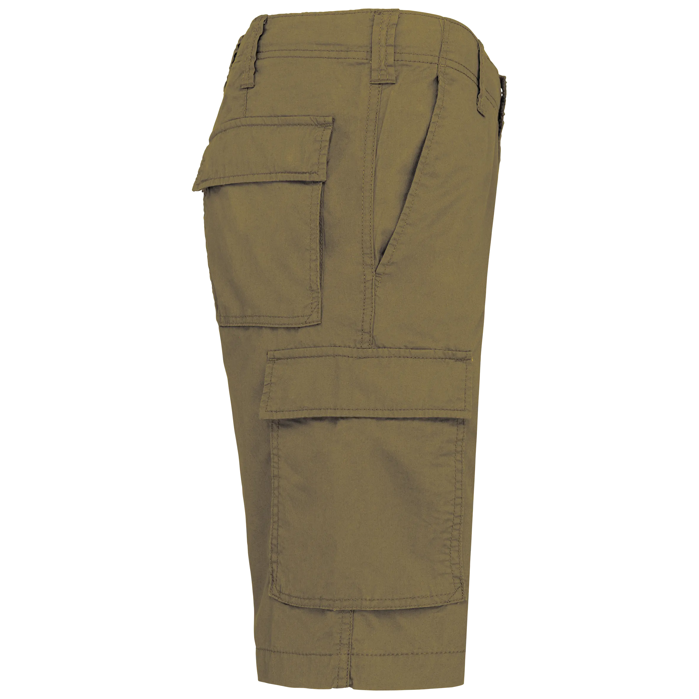 Bermuda ligera multibolsillos para hombre