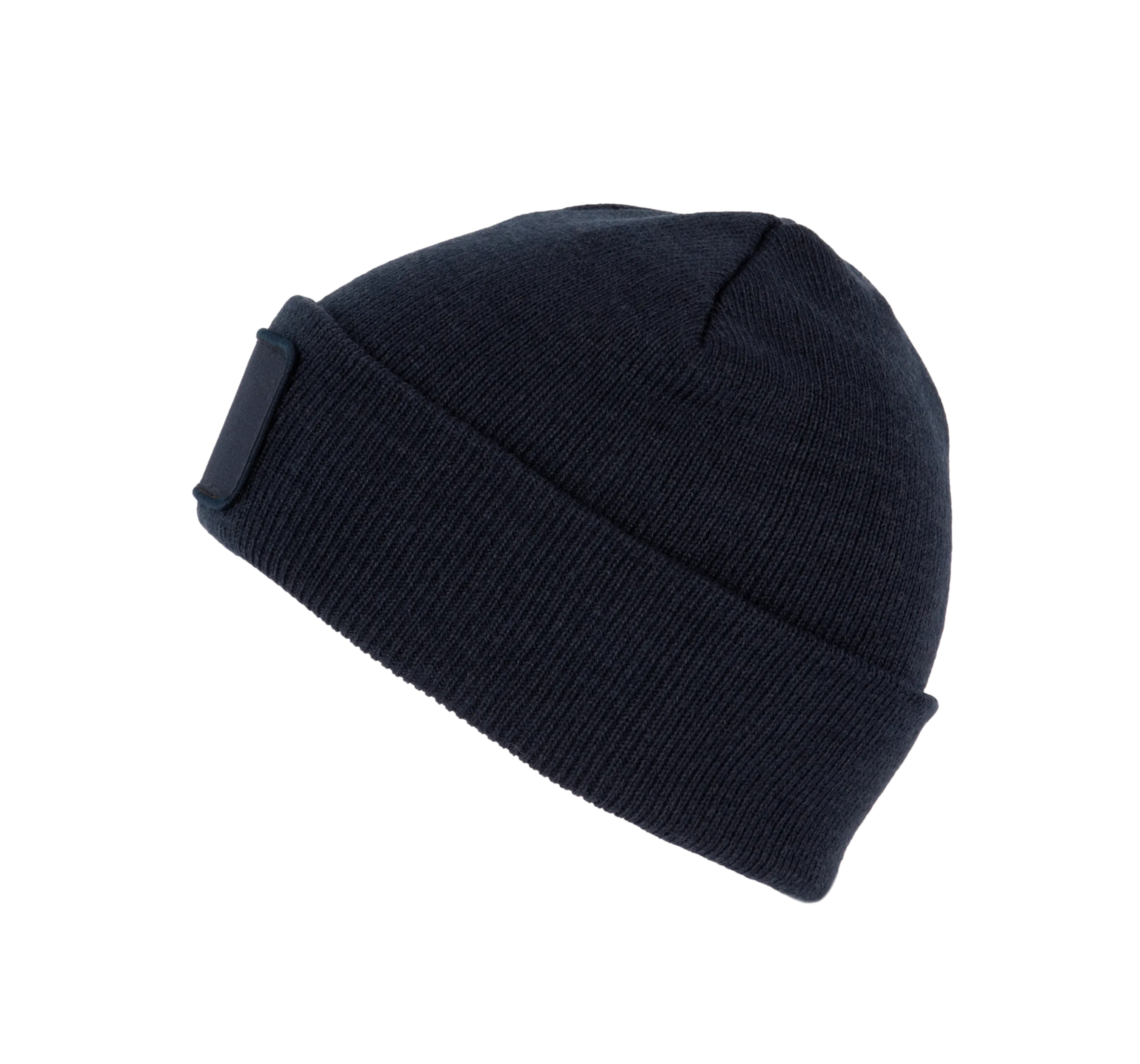 Gorro reciclado con parche