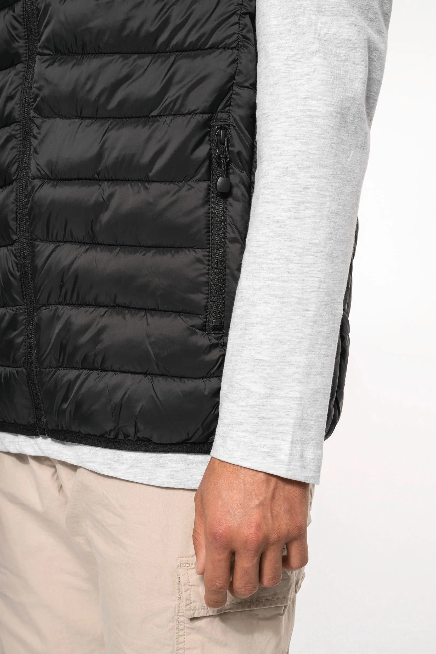 Chaleco acolchado y ligero hombre