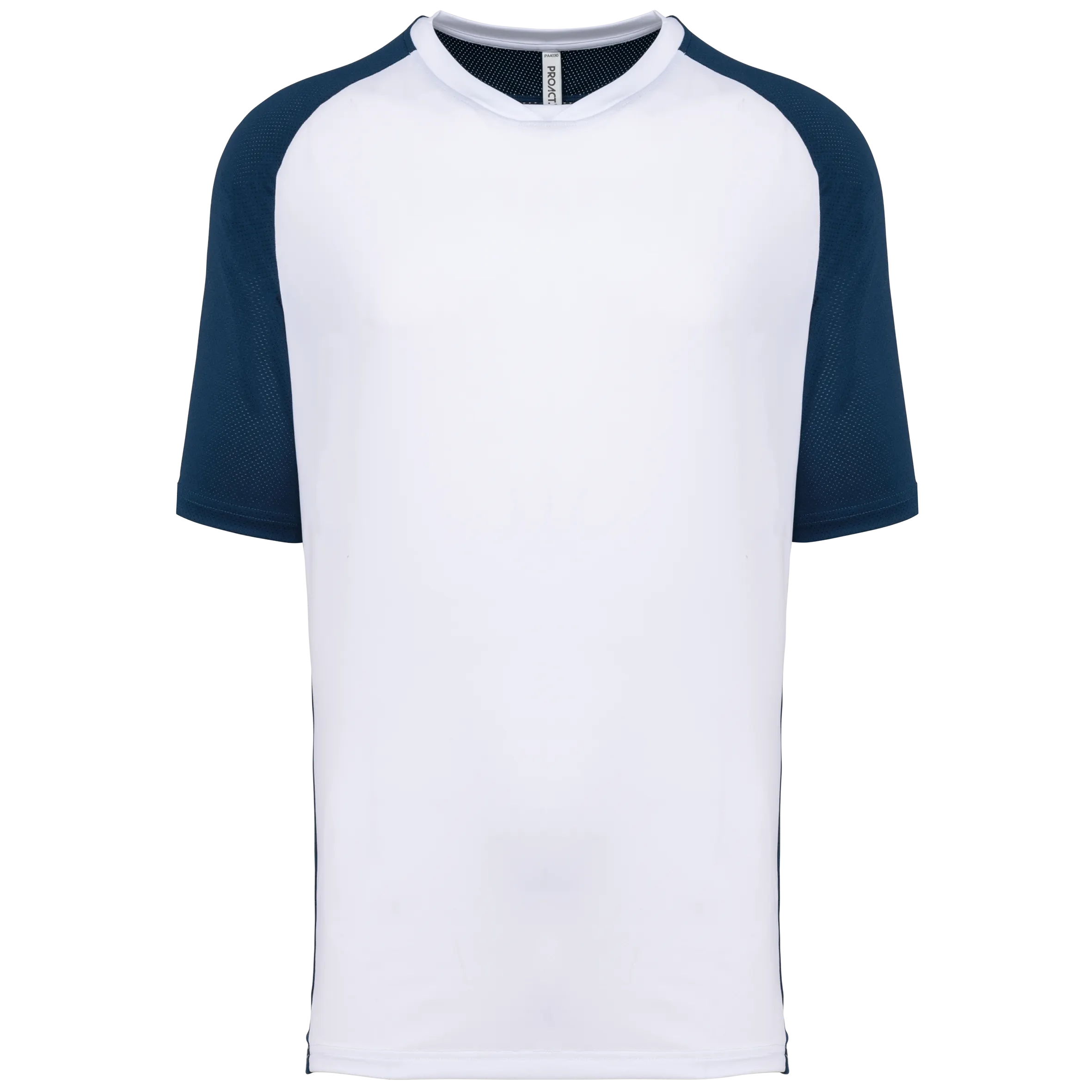 Camiseta de pádel bicolor mangas raglán hombre