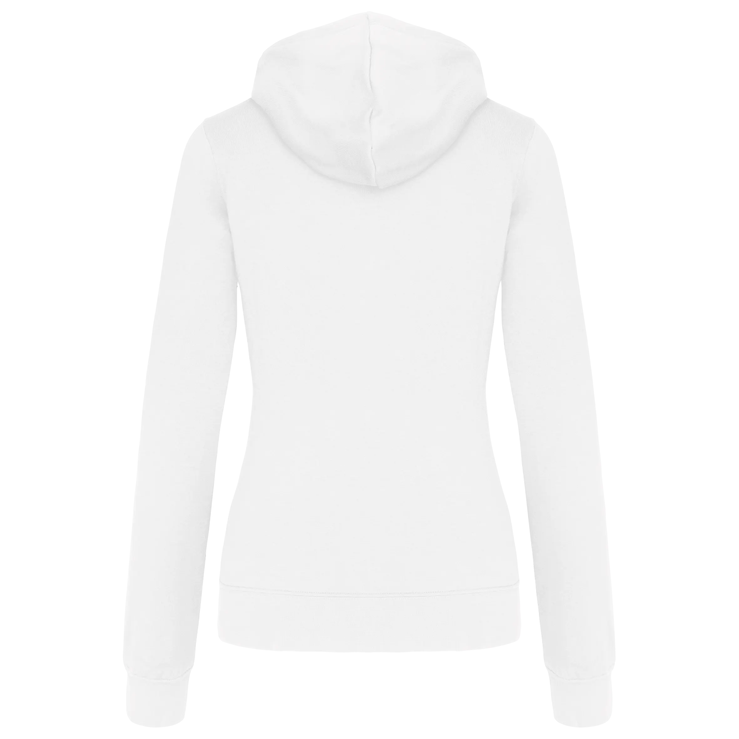 Sudadera capucha contrastada mujer